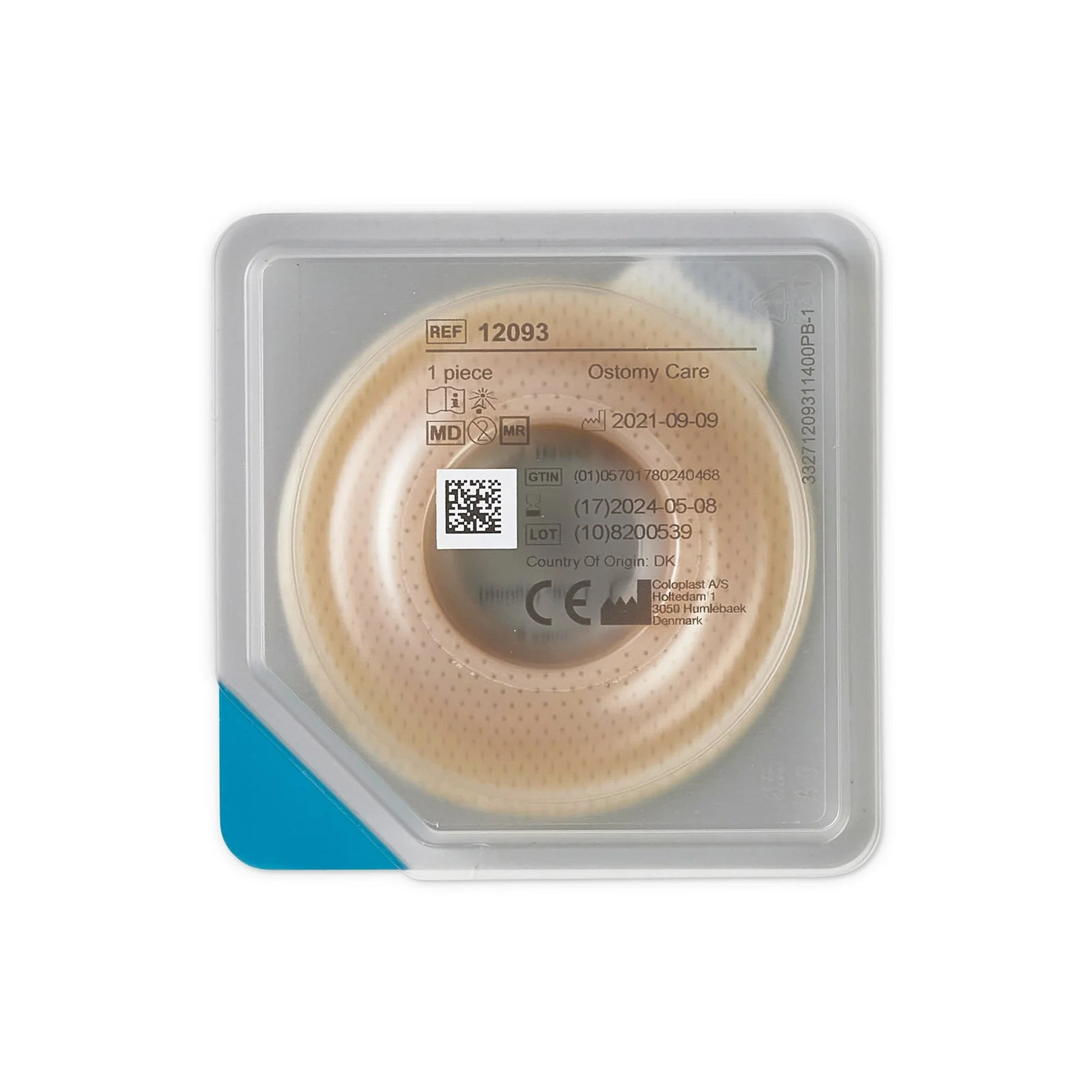 Coloplast Ostomy Seal Brava Convex, Starter Hole 1-3/8 Inch (35mm) For Use with Ostomy Pouch (10/BX) - Image 2