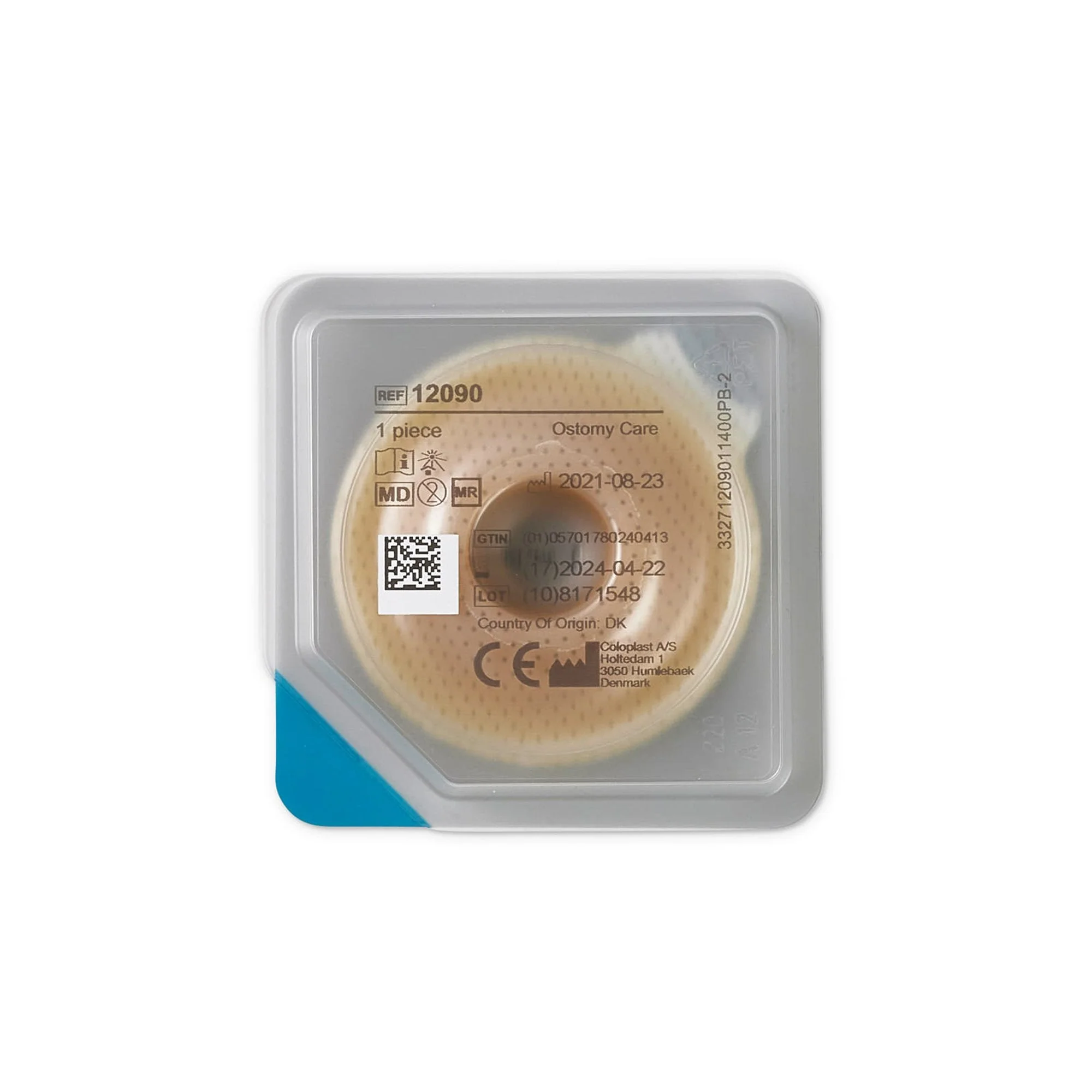 Coloplast Ostomy Seal Brava Convex, Starter Hole 3/4 Inch (20mm) For Use with Ostomy Pouch (10/BX) - Image 2