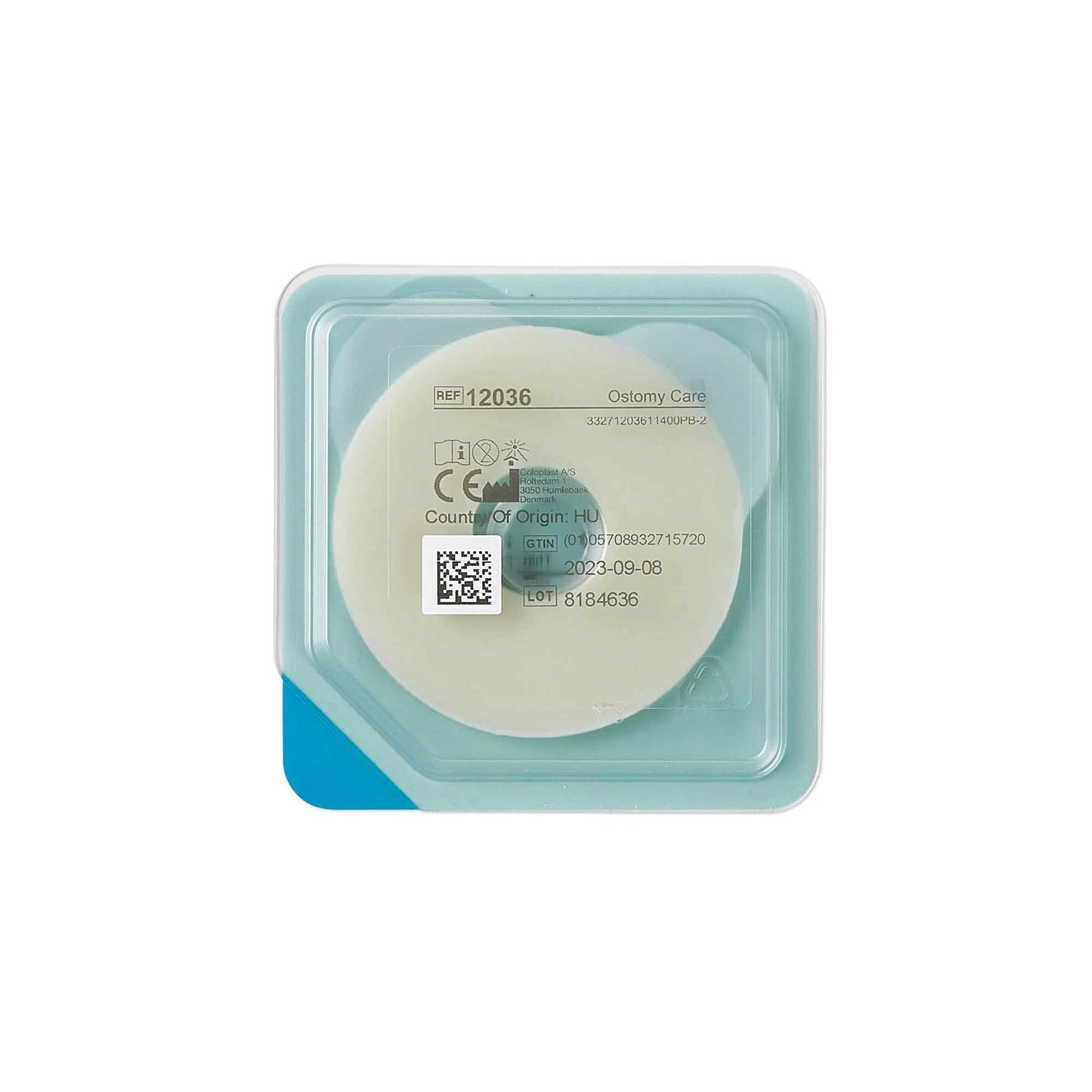 Coloplast Ostomy Seal Brava Thin 3/4 Inch (18mm) Stoma 2-1/4 Inch (57 mm) For Use with Ostomy Pouch (10/BX) - Image 2
