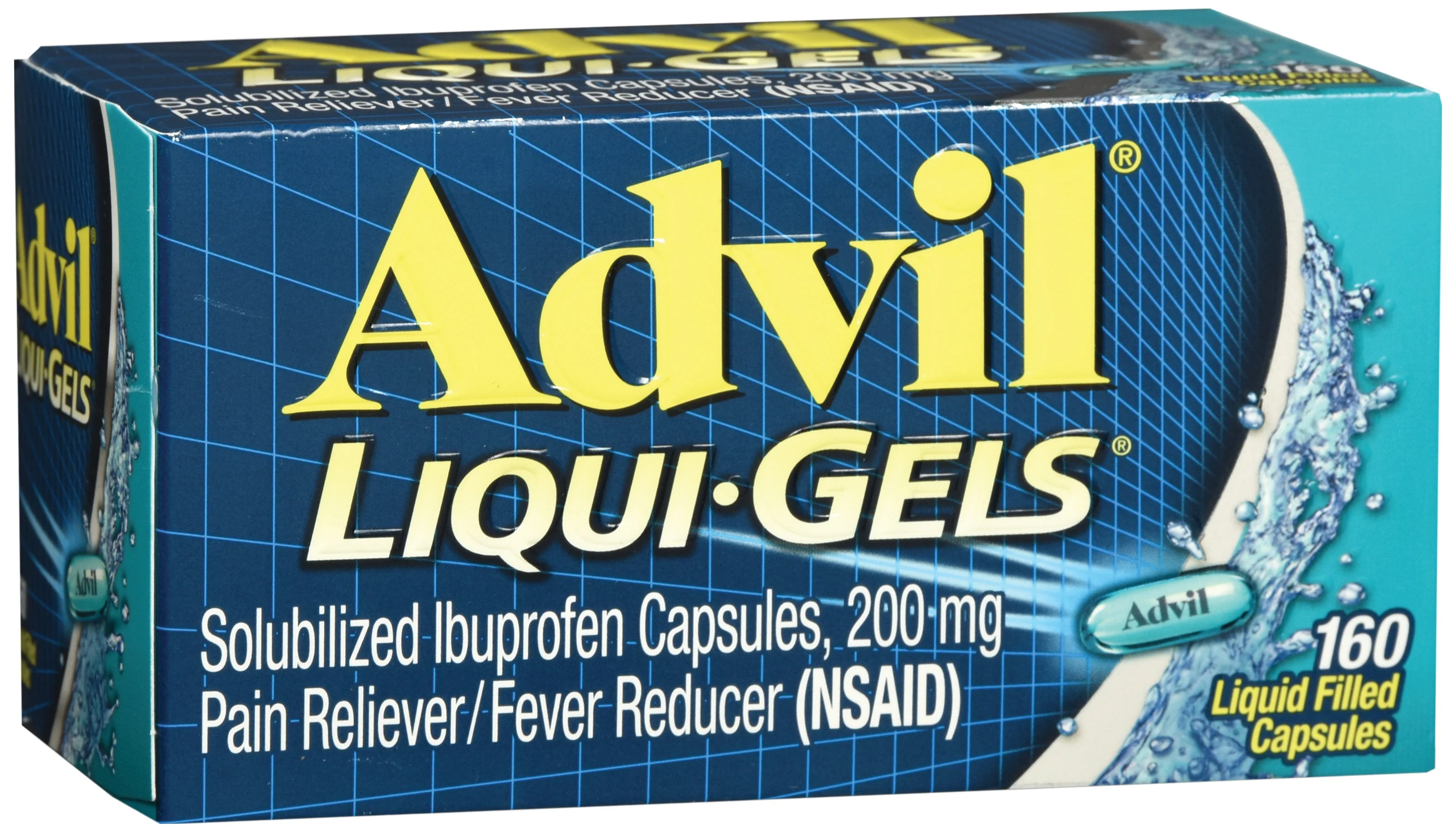 Glaxo Consumer Products Advil Liqui-Gels Ibuprofen Pain Relief