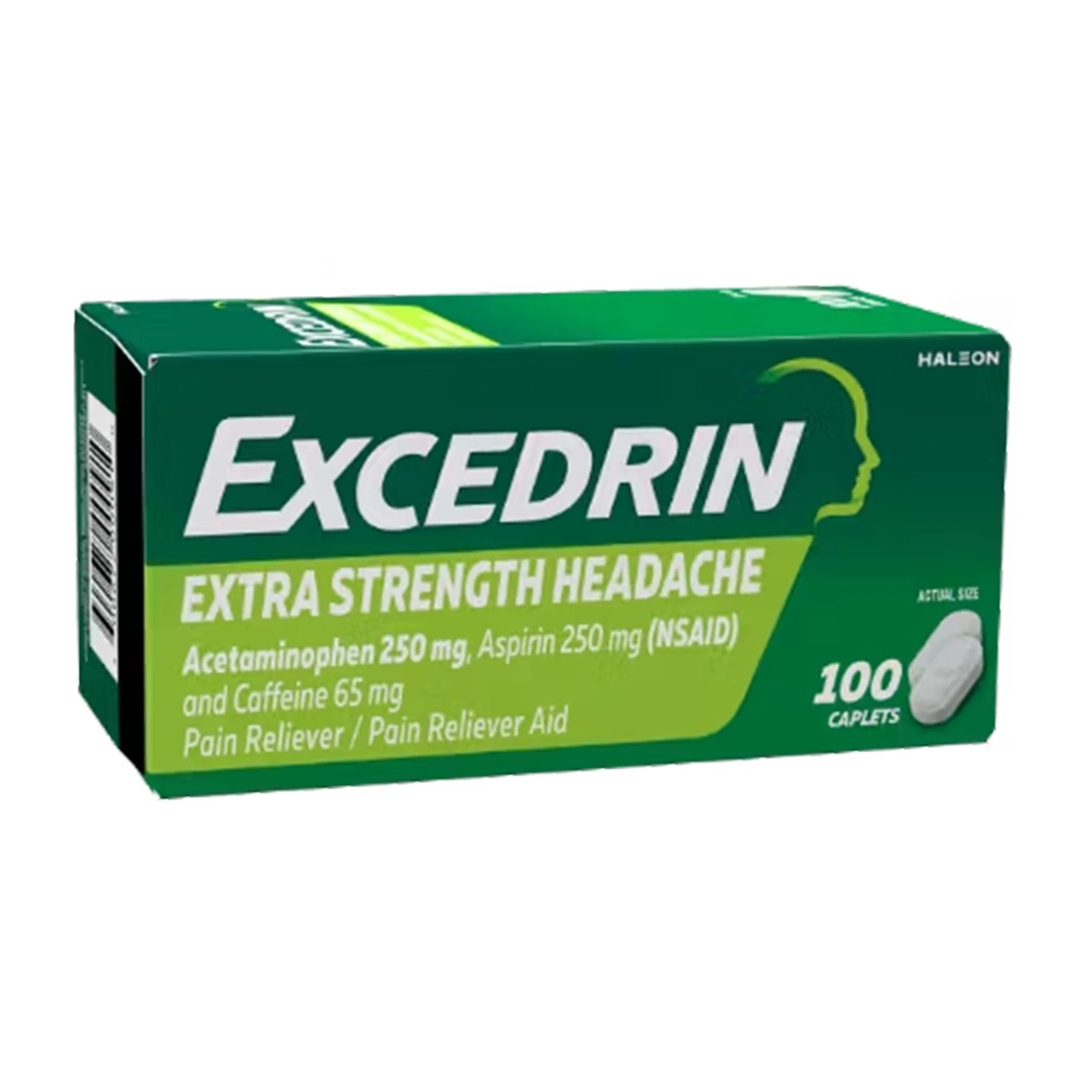 Haleon US Services Inc Excedrin Migraine Relief Caplets with Acetaminophen, Aspirin and Caffeine - Image 2