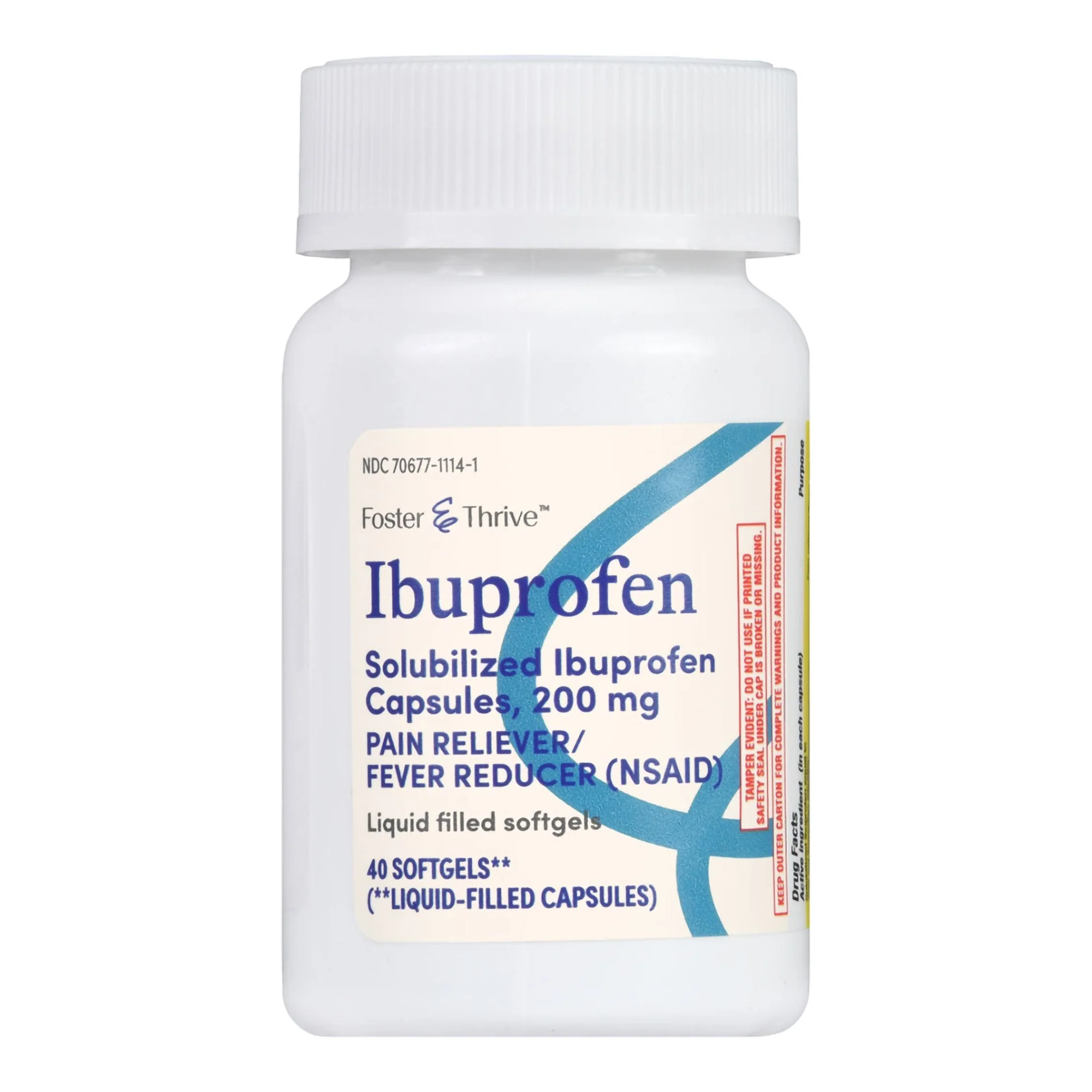 McKesson Brand Foster & Thrive Ibuprofen 200 mg Softgels - Image 4