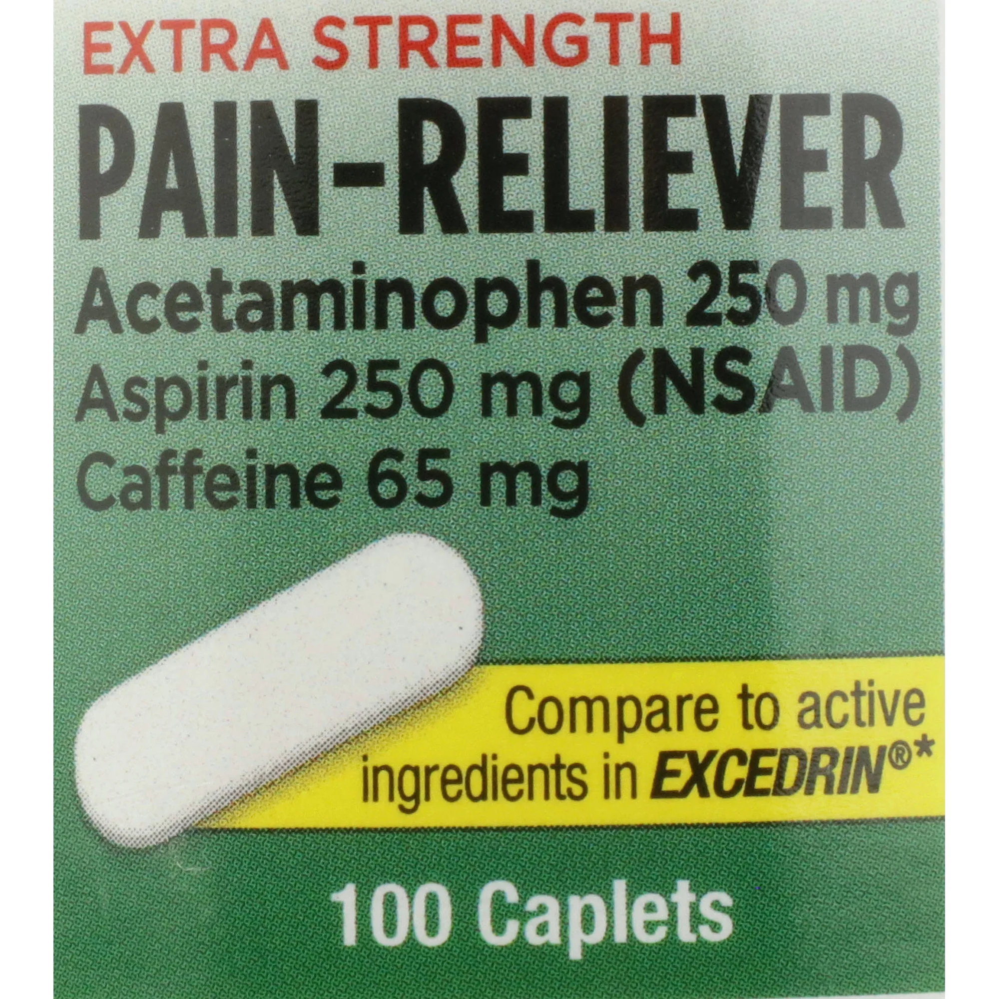 Geri-Care Geri-Care Acetaminophen / Aspirin / Caffeine Pain Relief (1200/CS) - Image 5