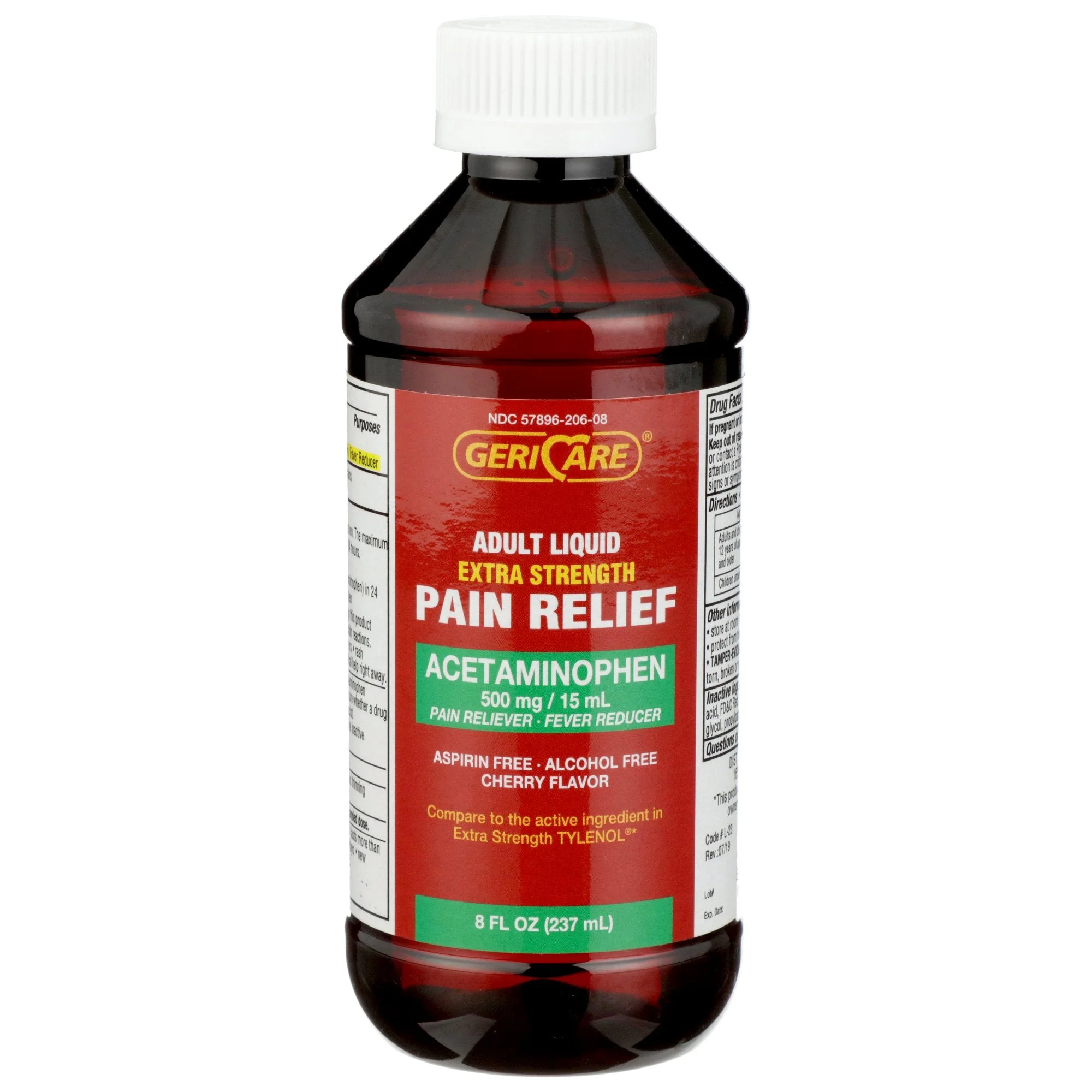 Geri-Care Geri-Care Acetaminophen Pain Relief, 8 fl. oz. (24/CS)