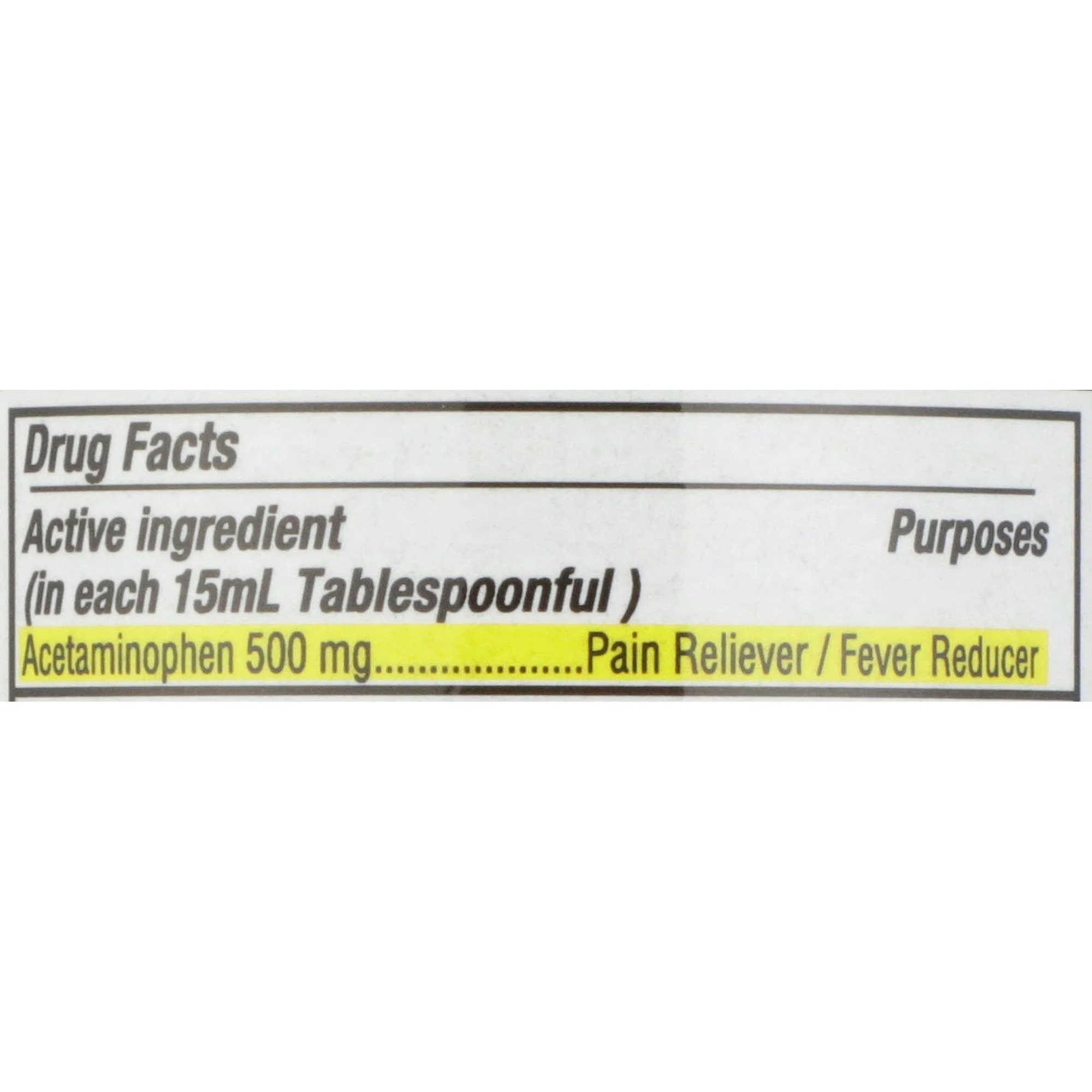 Geri-Care Geri-Care Acetaminophen Pain Relief, 8 fl. oz. (24/CS) - Image 6