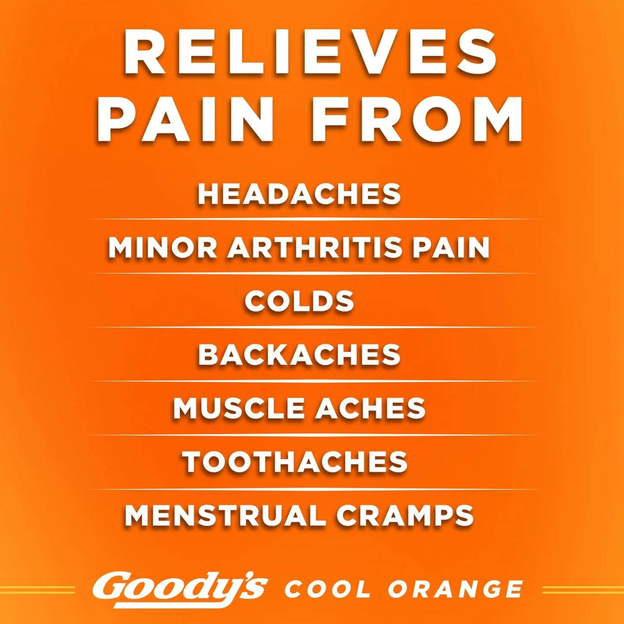 Med-Tech Products Goody's Pain Reliever Powder Packs Cool Orange - Image 3