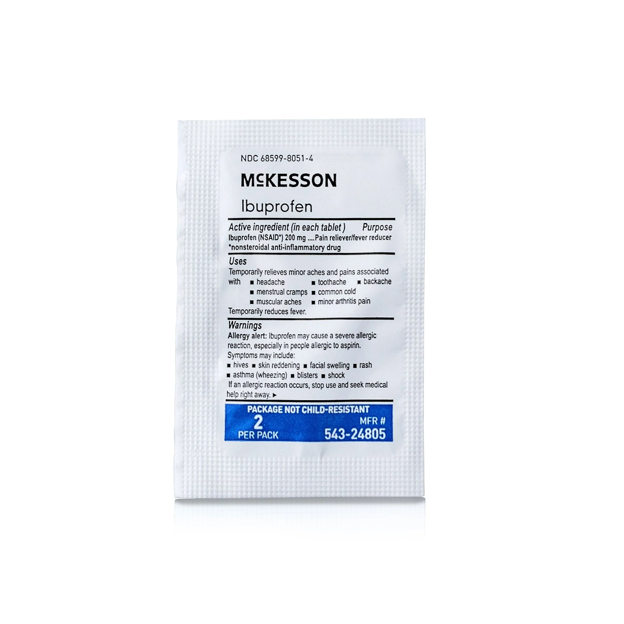 McKesson Brand McKesson Ibuprofen Pain Relief (2400/CS) - Image 5