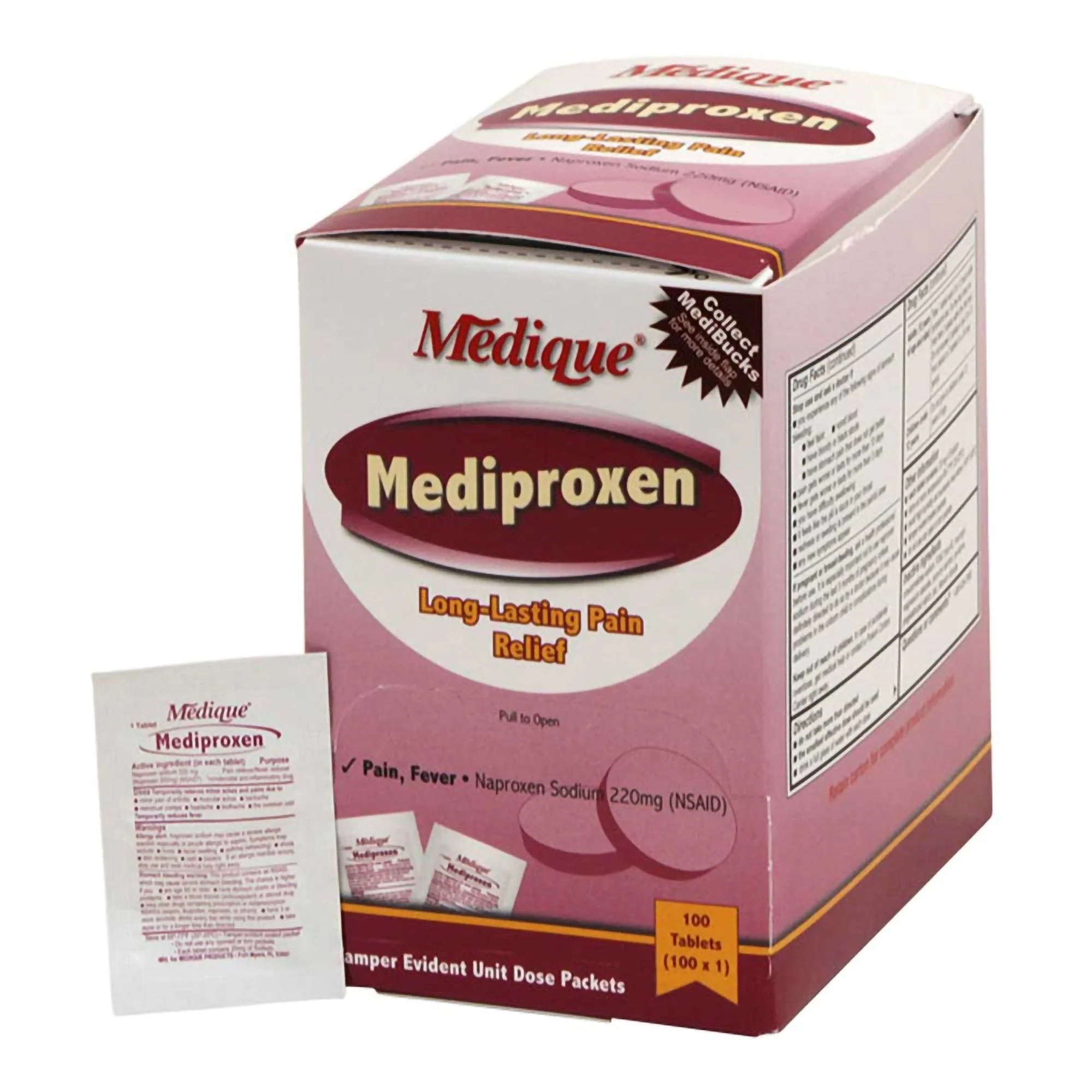 Medique Products Mediproxen Naproxen Sodium Pain Relief