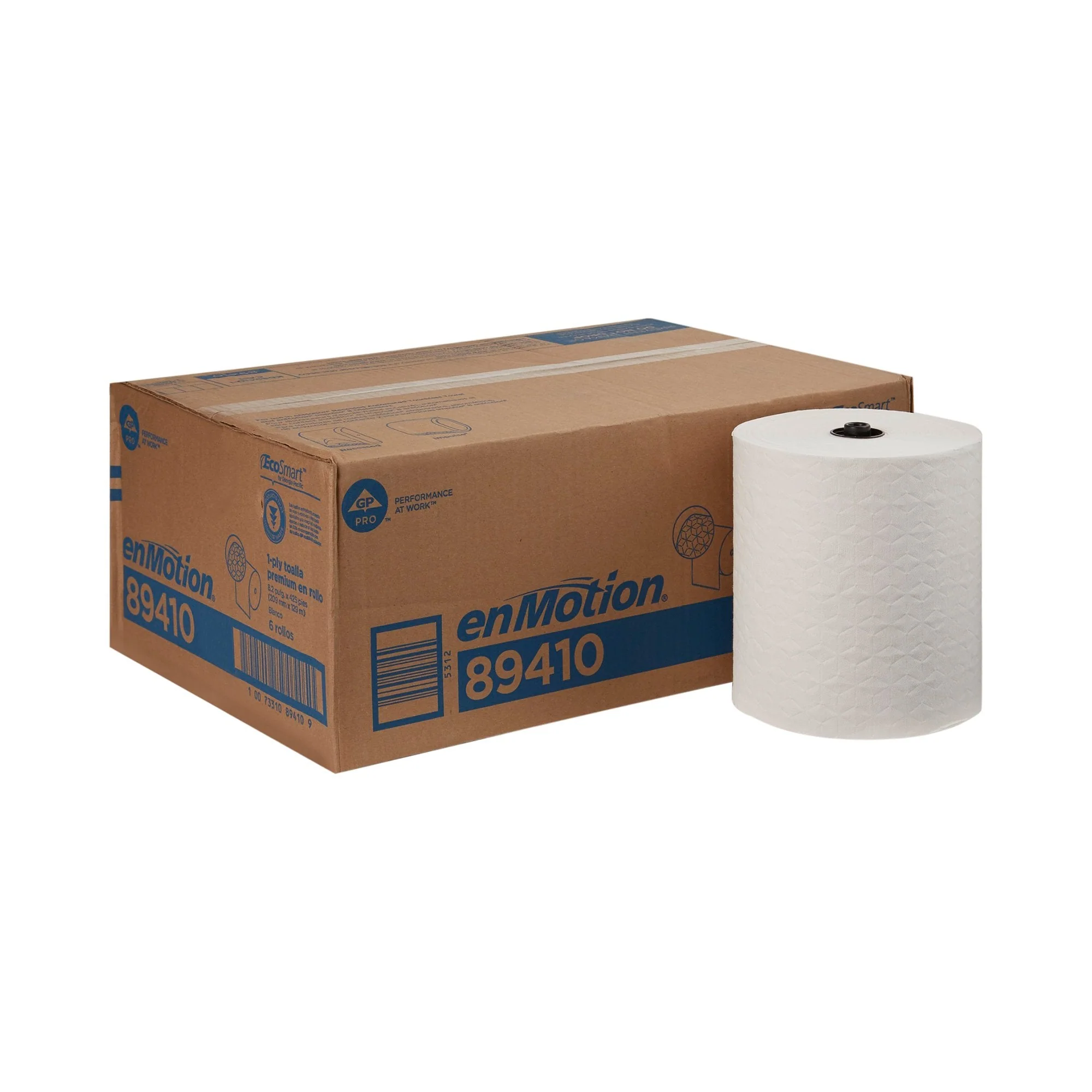 Georgia-Pacific Consumer Products LP enMotion White Premium Touchless Paper Towel, 8-1/5 Inch x 425 Foot (6/CS) - Image 6