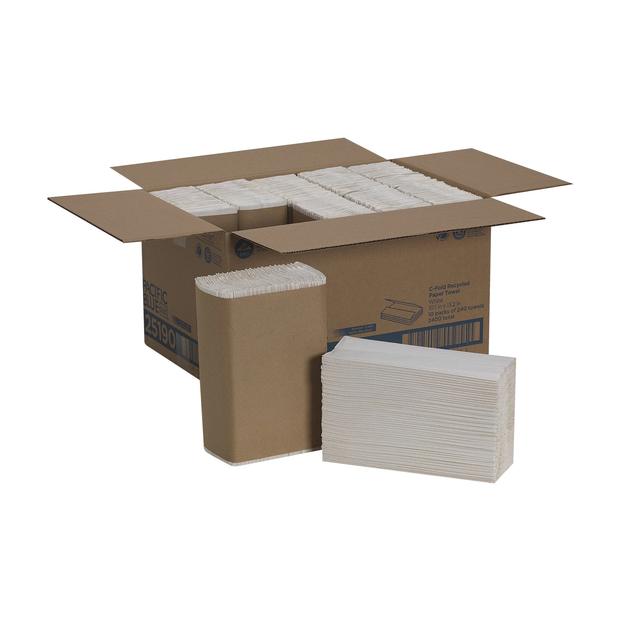 Georgia-Pacific Consumer Products LP Pacific Blue Basic Paper Towel, 240 per Pack (10/CS)
