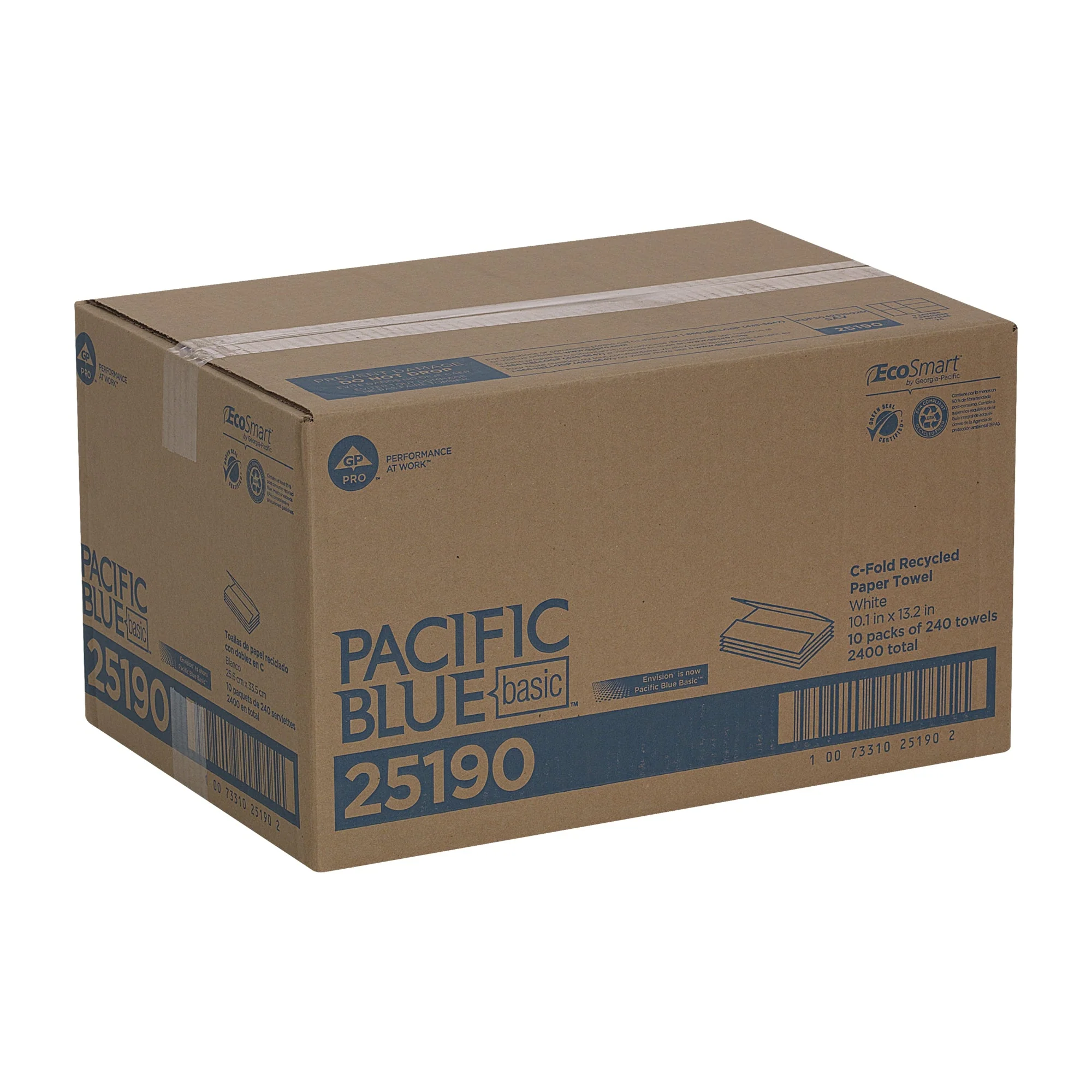 Georgia-Pacific Consumer Products LP Pacific Blue Basic Paper Towel, 240 per Pack (10/CS) - Image 4
