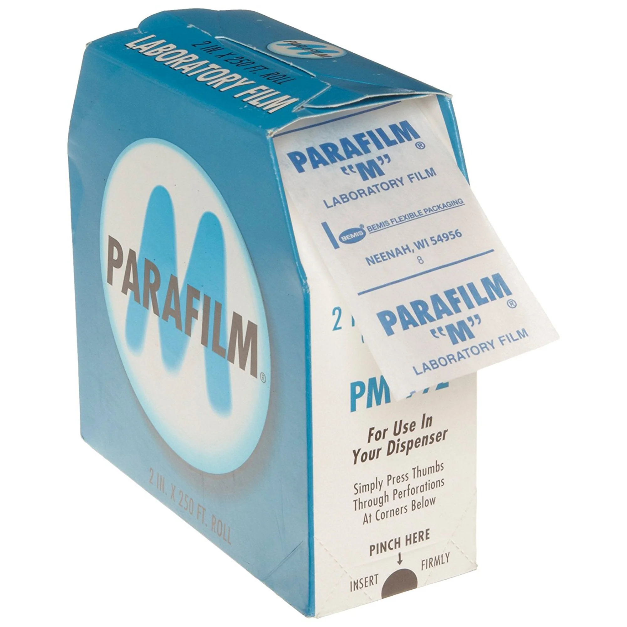 Heathrow Scientific LLC Parafilm M Sealing Film, 2 Inch x 250 Foot