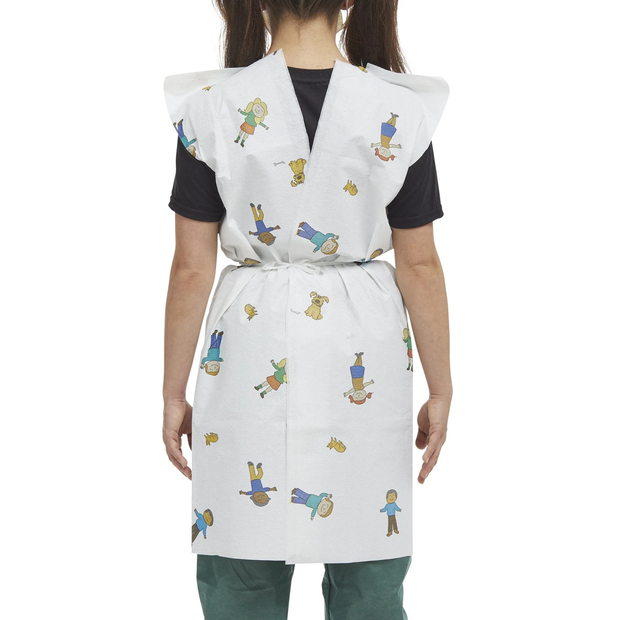 McKesson Brand McKesson Pediatric Exam Gown, Medium, McKesson KIDS Print (50/CS) - Image 2
