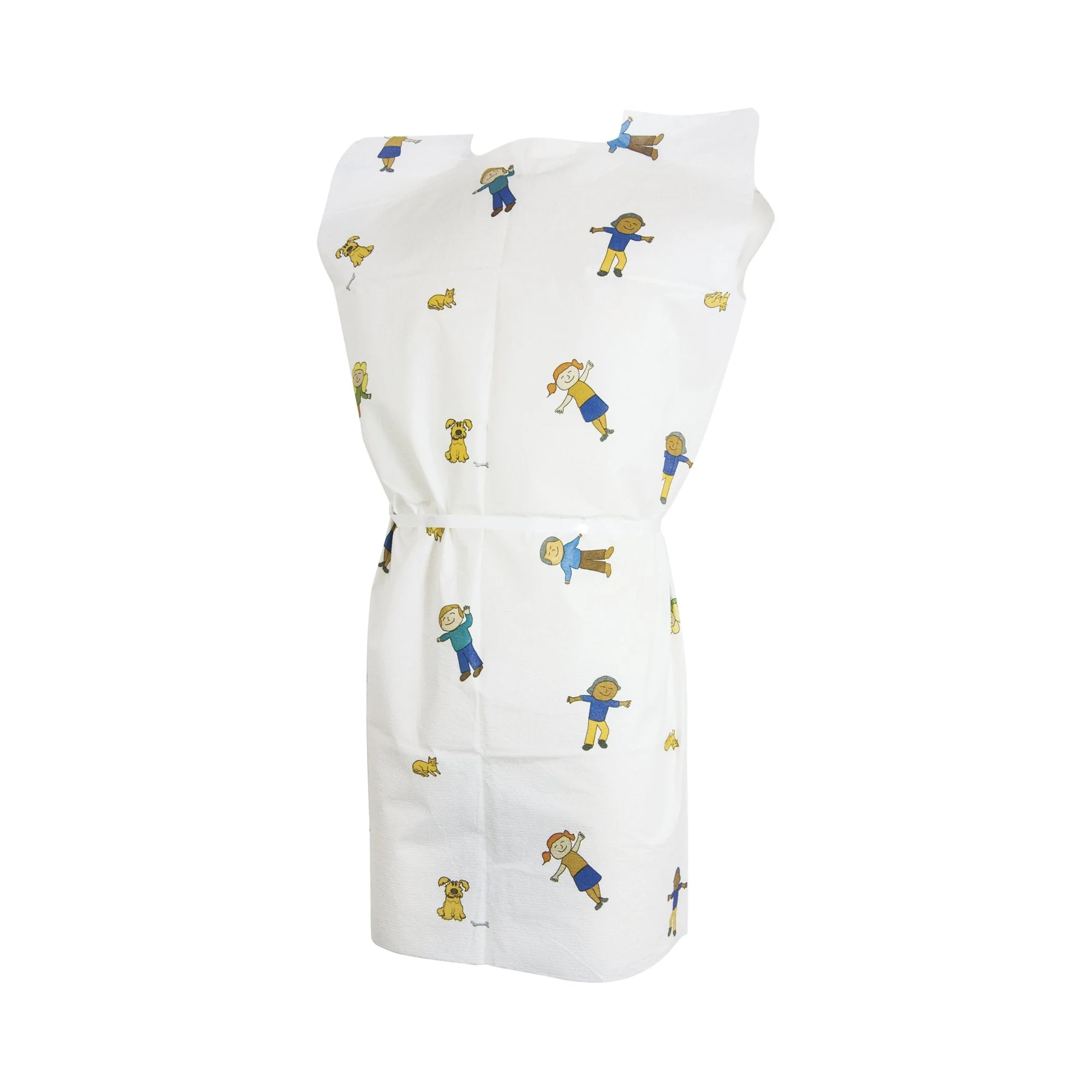 McKesson Brand McKesson Pediatric Exam Gown, Medium, McKesson KIDS Print (50/CS) - Image 3