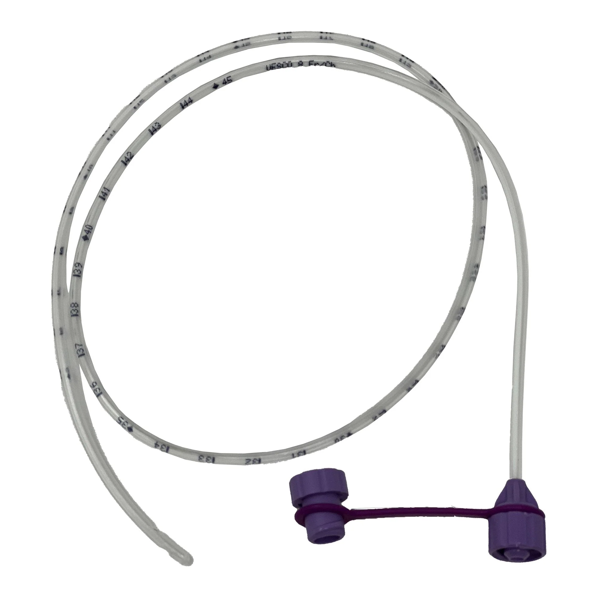 Pediatric Nasogastric Feeding Tube with ENFit Connector 6 Fr. 24 Inch Tube Polyurethane Sterile