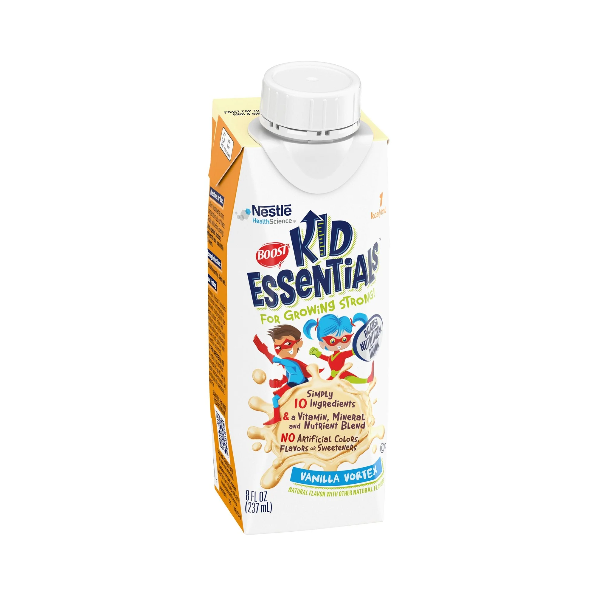 Nestle Healthcare Nutrition Boost Kid Essentials Balanced Nutritional Drink, Vanilla, 8-ounce Carton (24/CS) - Image 3
