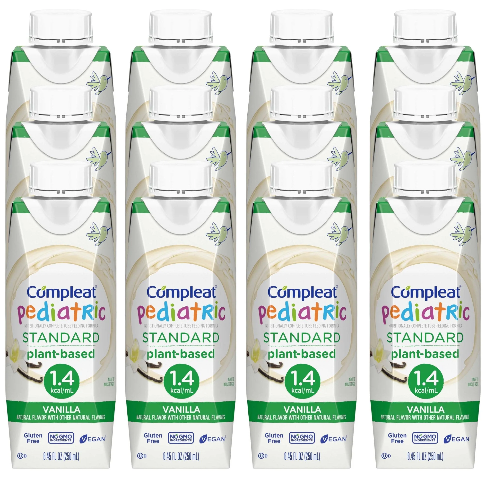 Nestle Healthcare Nutrition Compleat Pediatric Standard Plant-Based 1.0 Cal Tube Feed Formula, Vanilla (24/CS) - Image 5