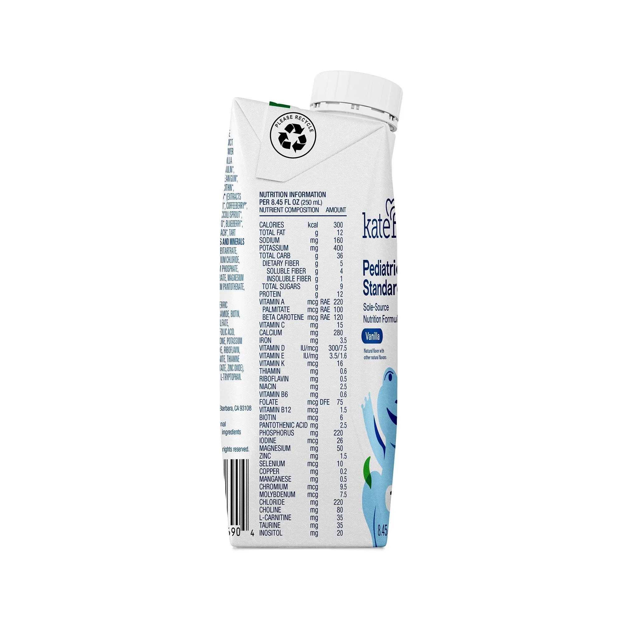 Kate Farms Kate Farms Pediatric Standard 1.2 Sole-Source Nutrition Formula, Vanilla (12/CS) - Image 3