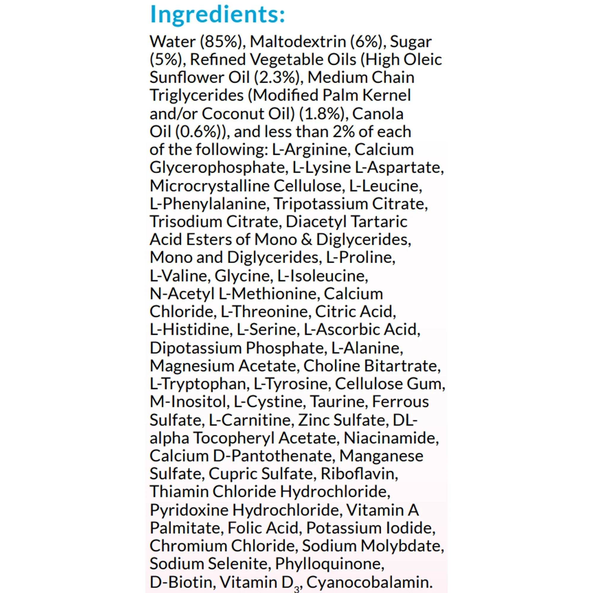 Nutricia North America Neocate Splash Hypoallergenic Ready-to-Feed Elemental Liquid, 8-ounce carton (27/CS) - Image 2
