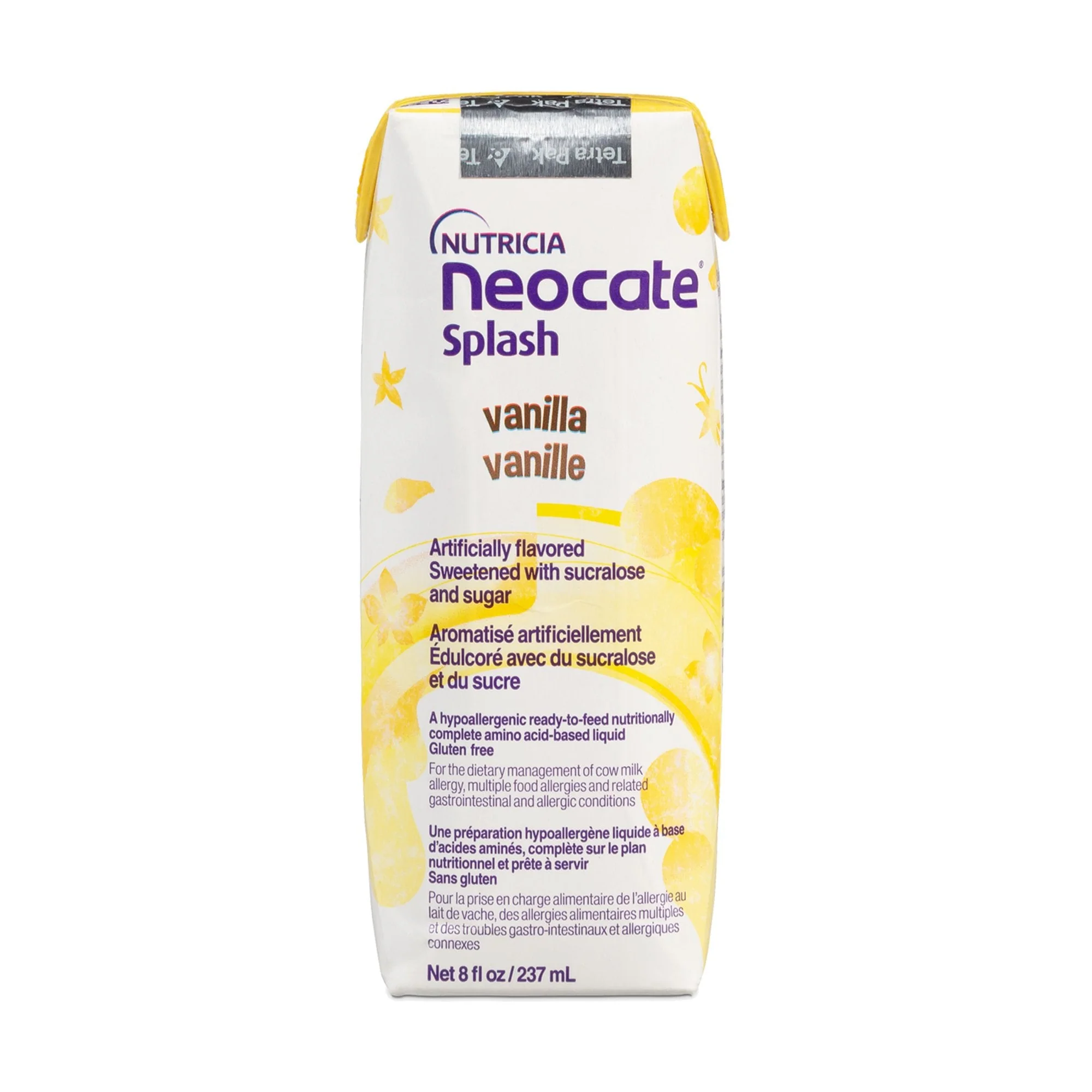 Nutricia North America Nutricia Neocate Splash Liquid Dietary Management of Cow Milk Allergy, Vanilla (27/CS)