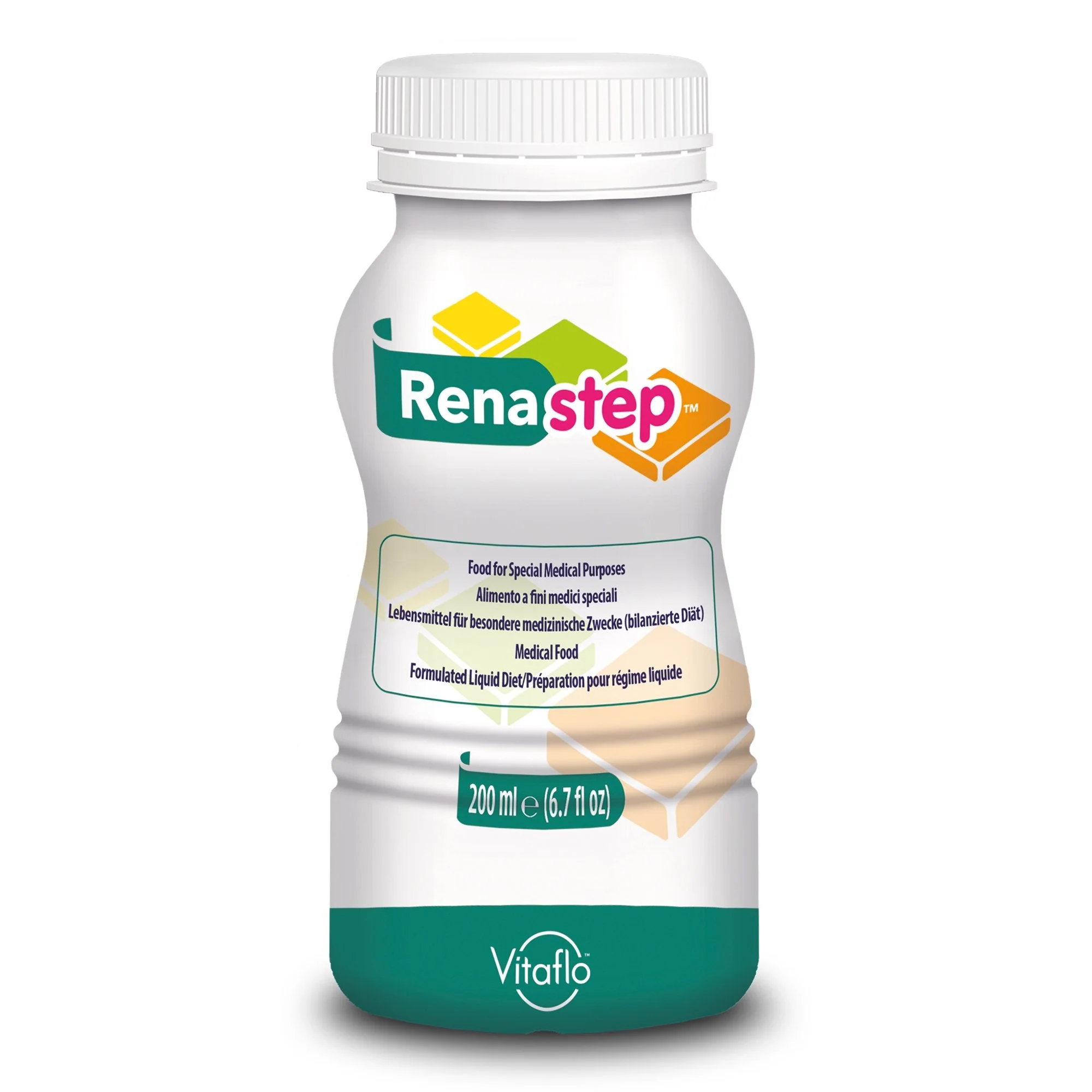 Vitaflo USA LLC Renastep Pediatric Renal Medical Food, Vanilla, 6.7-ounce bottle (15/CS)