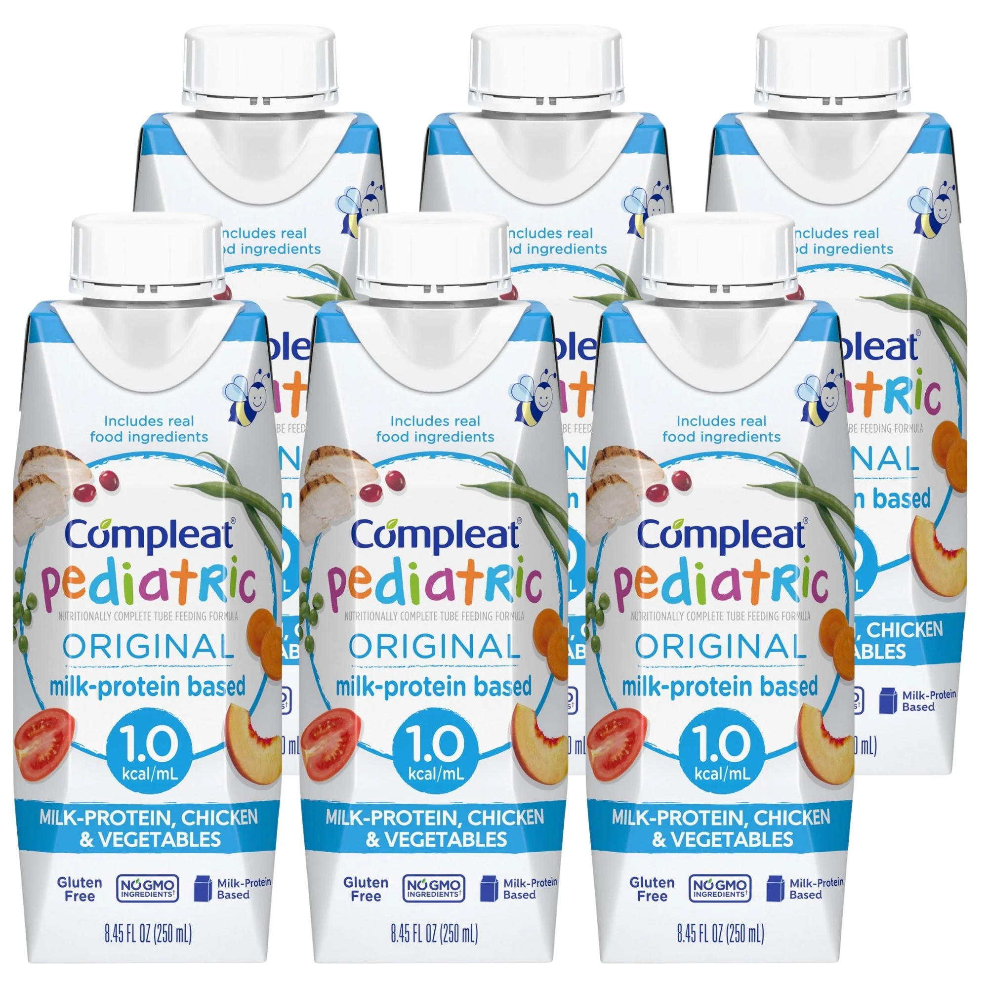 Nestle Healthcare Nutrition Compleat Pediatric Ready to Use Pediatric Tube Feed Formula, 8.45-oz. carton (24/CS) - Image 4