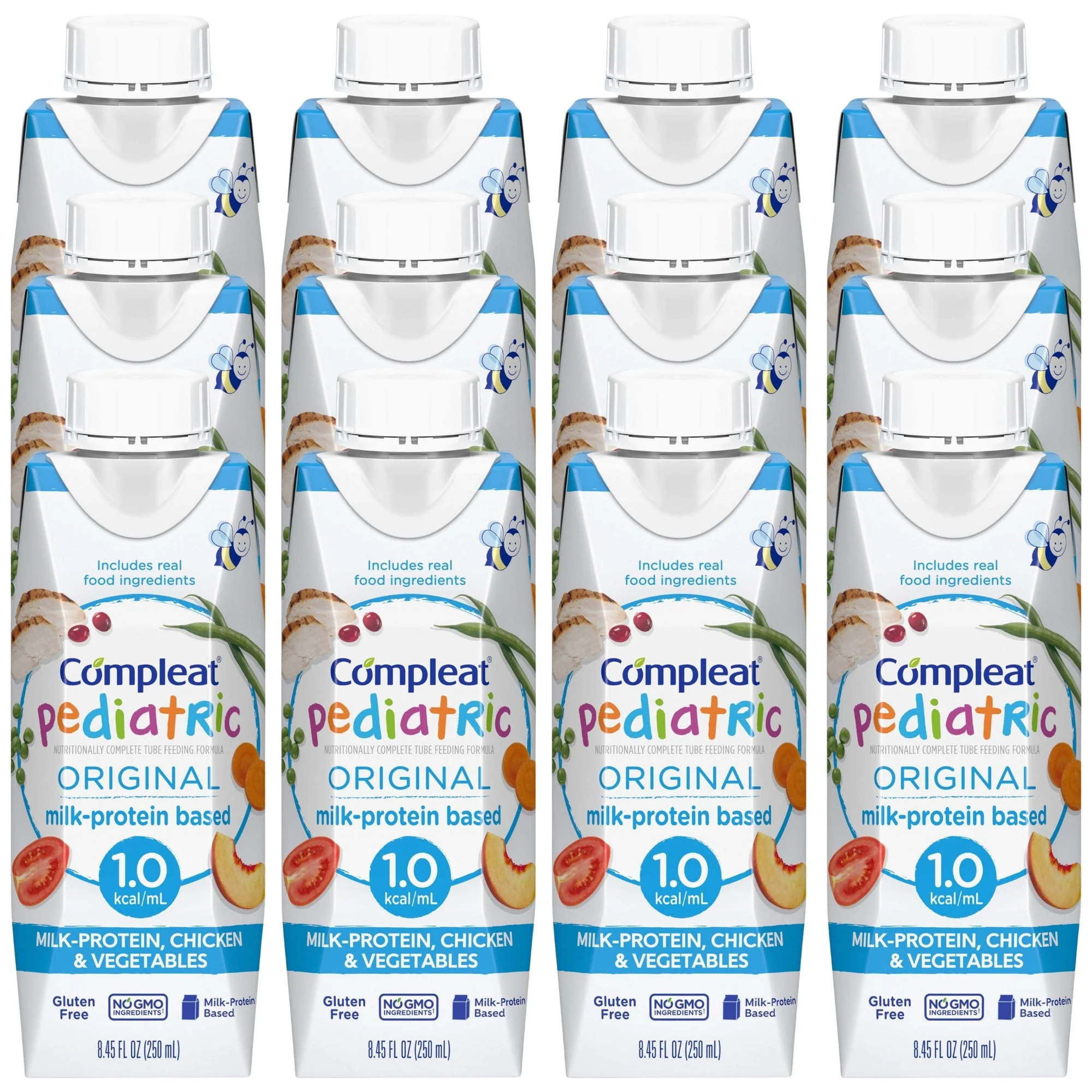 Nestle Healthcare Nutrition Compleat Pediatric Ready to Use Pediatric Tube Feed Formula, 8.45-oz. carton (24/CS) - Image 5