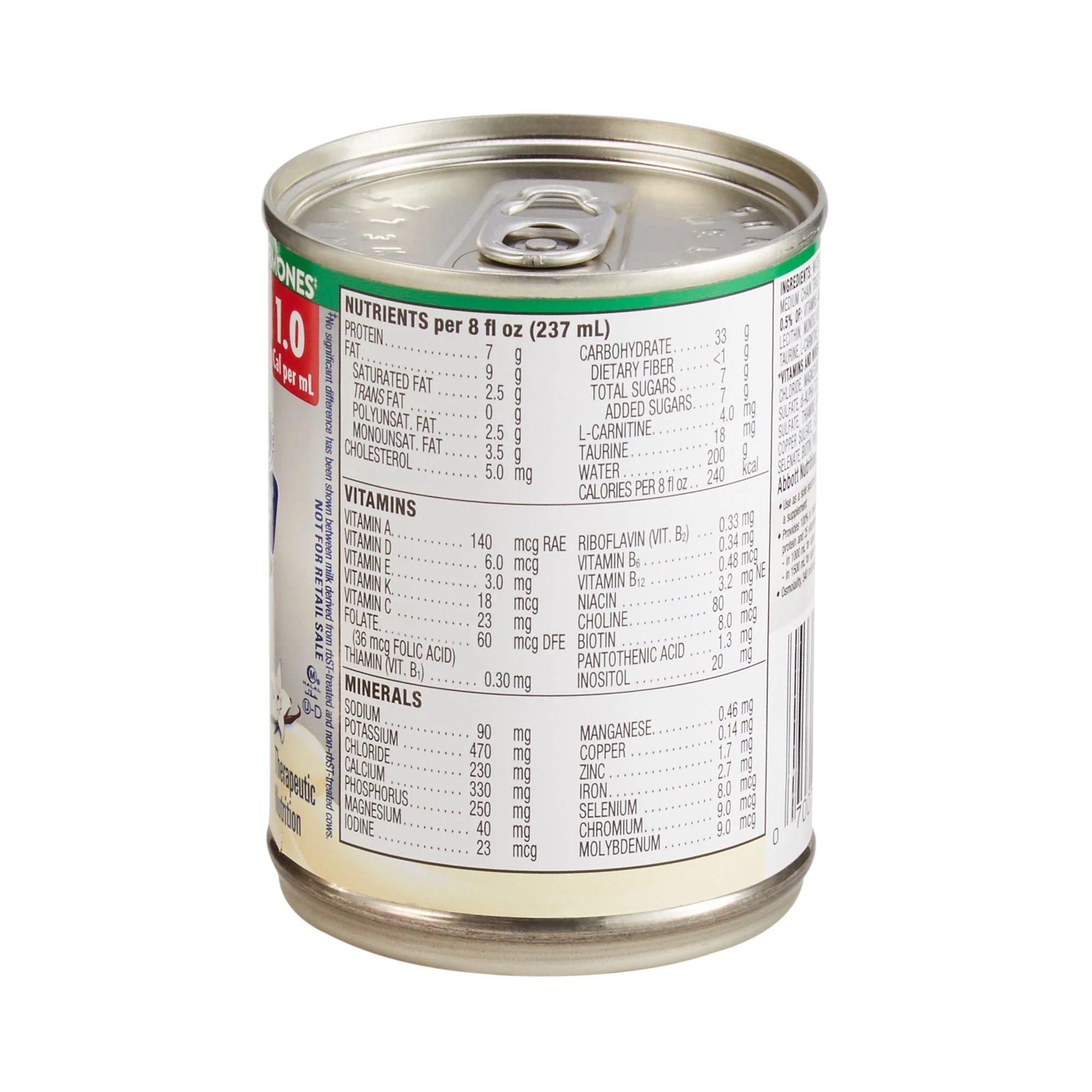 Abbott Nutrition PediaSure Enteral Formula, Vanilla, 8-ounce Can (24/CS) - Image 3