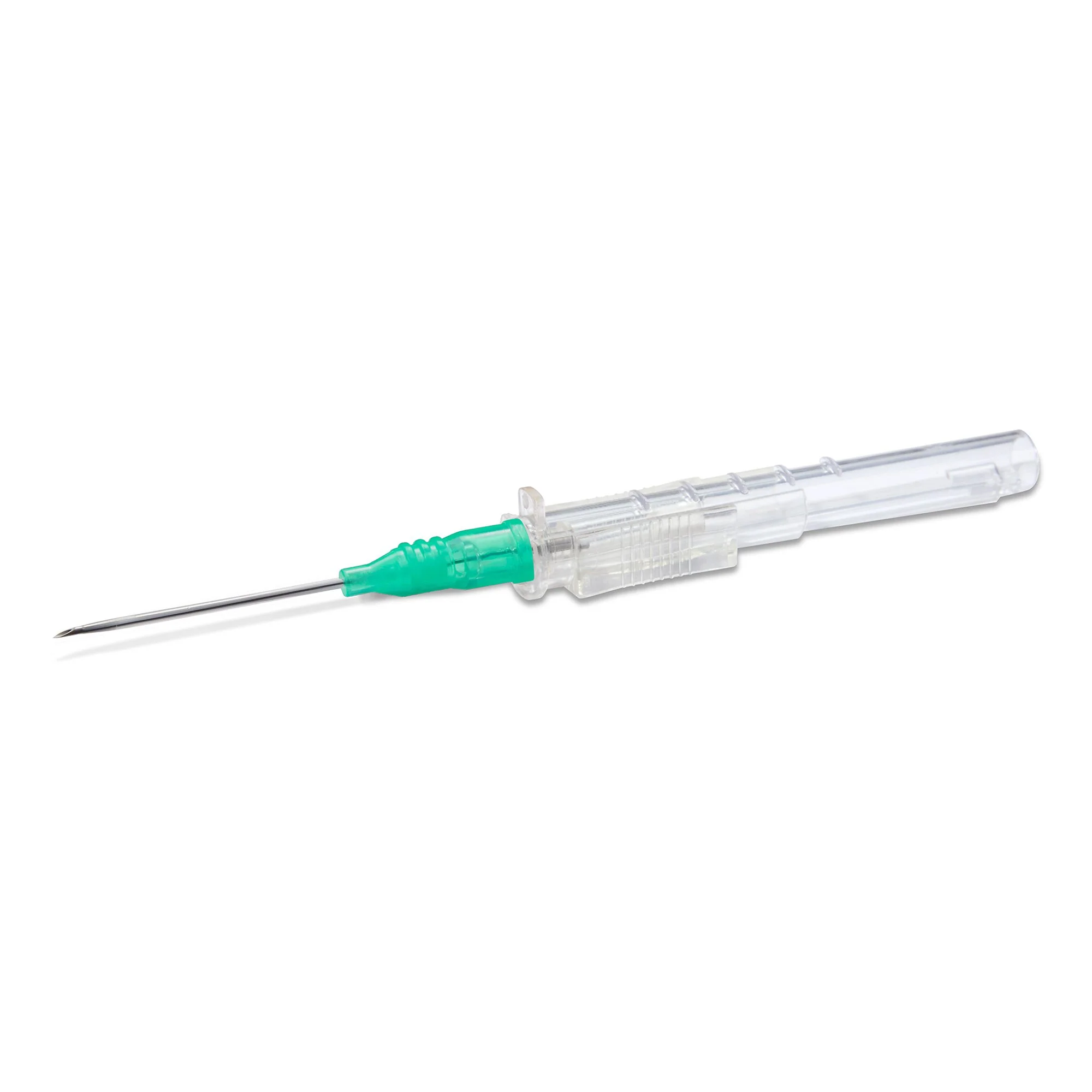Peripheral IV Catheter Prevent SLS 18 Gauge 1-1/4 Inch Polyurethane Straight Hub Non Blood Control Sliding Safety