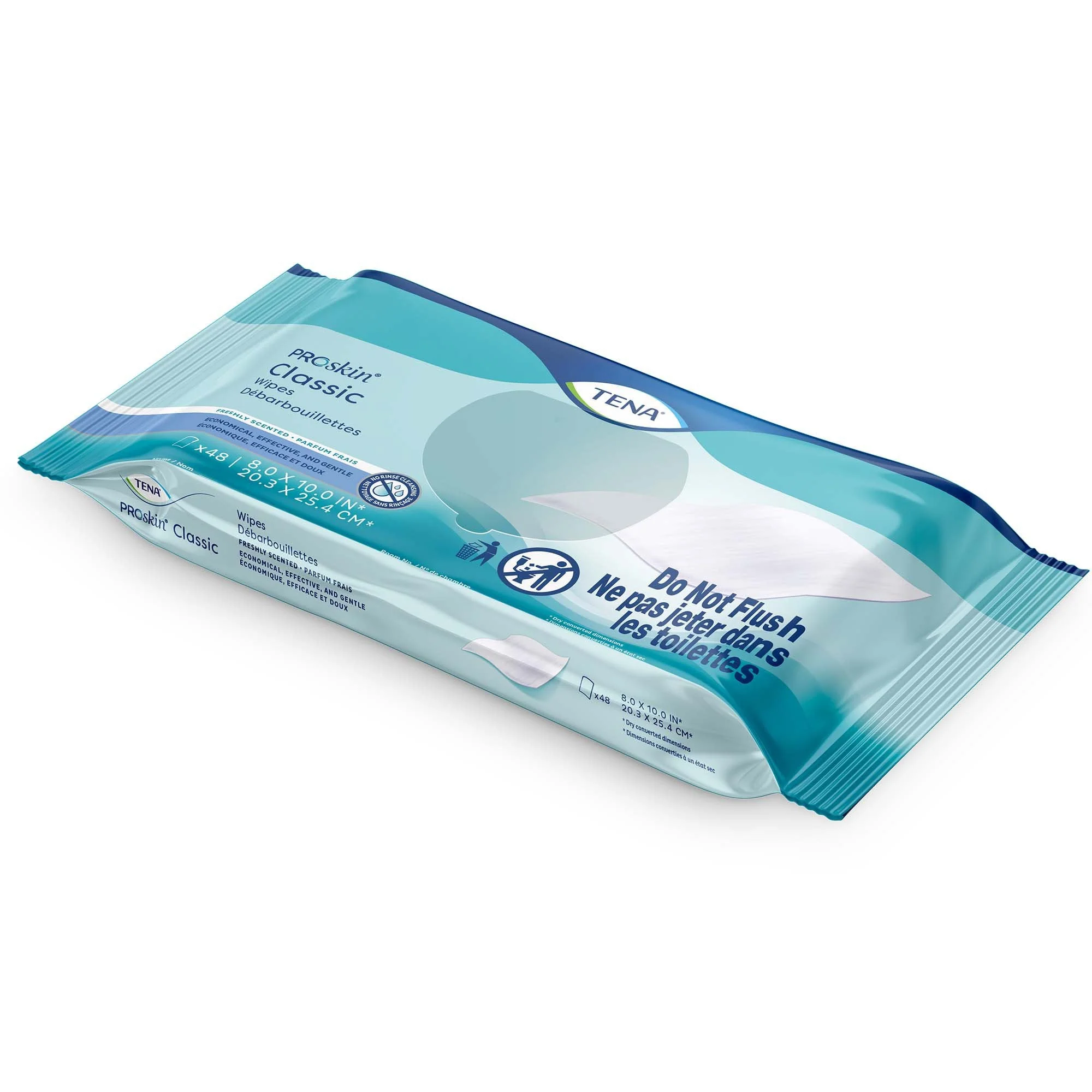 Essity HMS North America Inc Personal Cleansing Wipe TENA ProSkin Classic Soft Pack Scented 48 Count (576/CS)