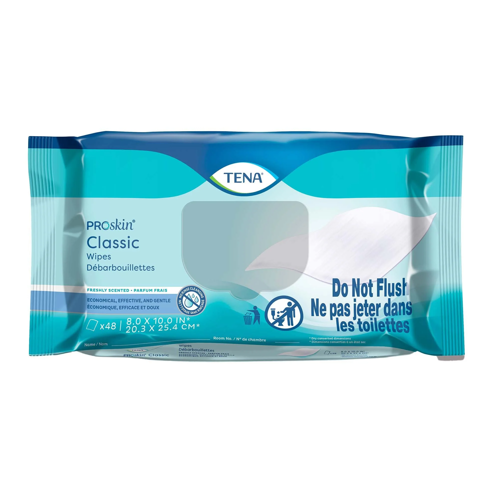 Essity HMS North America Inc Personal Cleansing Wipe TENA ProSkin Classic Soft Pack Scented 48 Count (576/CS) - Image 2