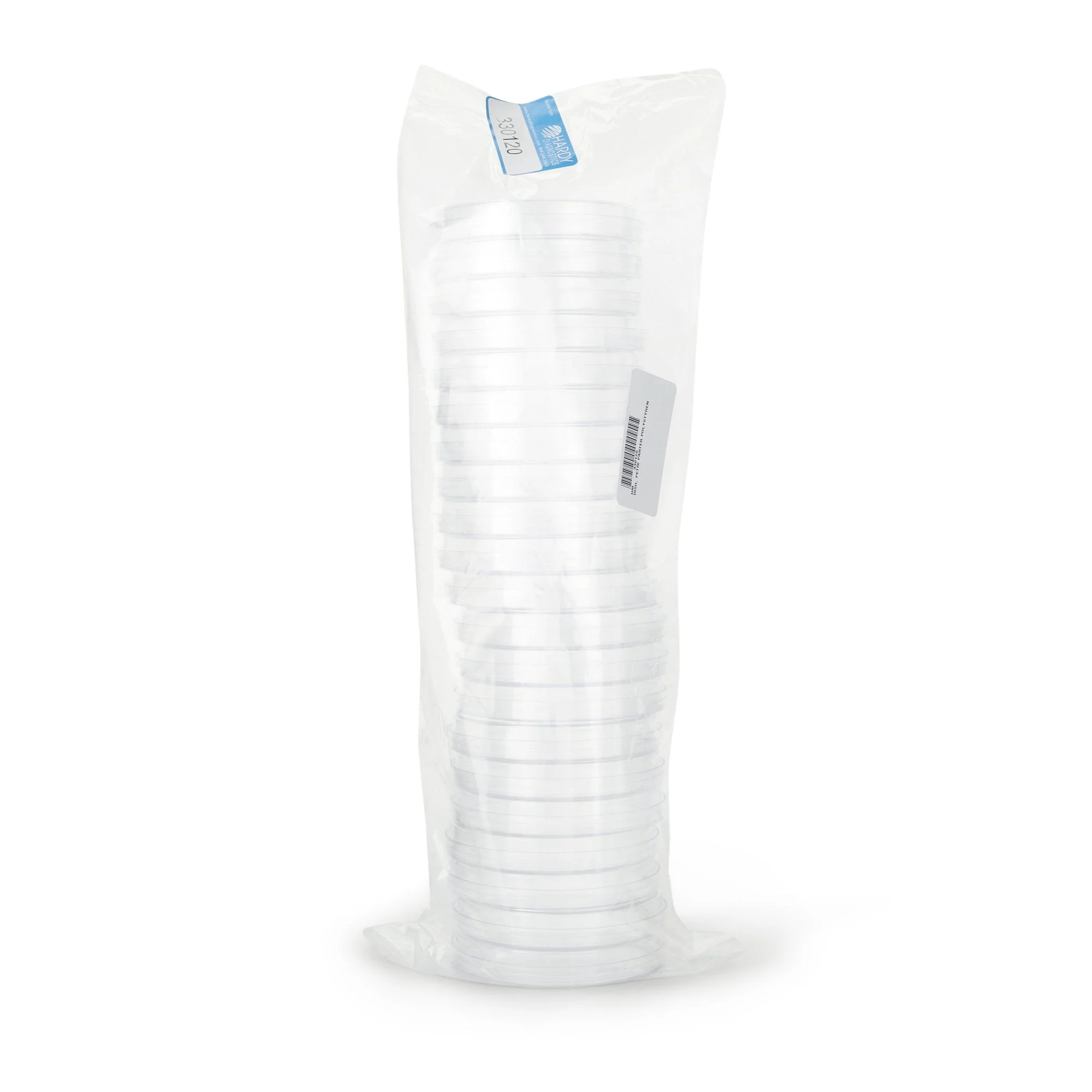 Hardy Diagnostics Parter Medical Polystyrene Petri Dish, 100 x 15 millimeters