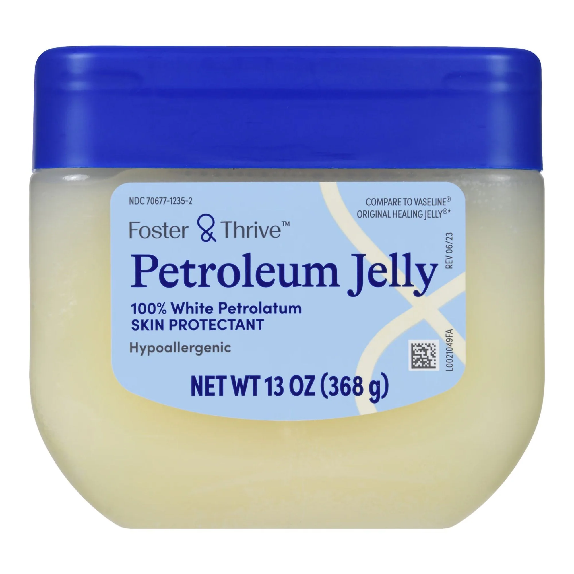 McKesson Brand Foster & Thrive Petrolatum Jelly, 13-ounce jar