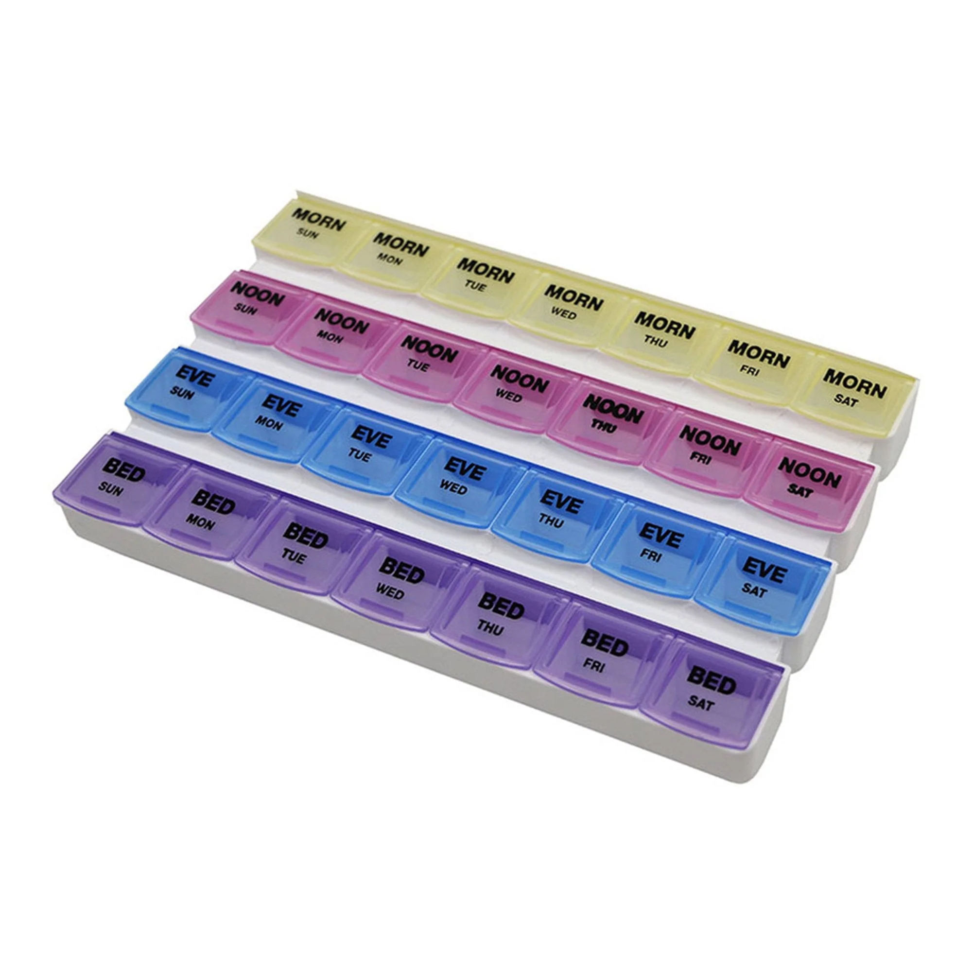 Fabrication Enterprises Mediplanner 7-Day, Four Times a Day Pill Organizer - Image 3