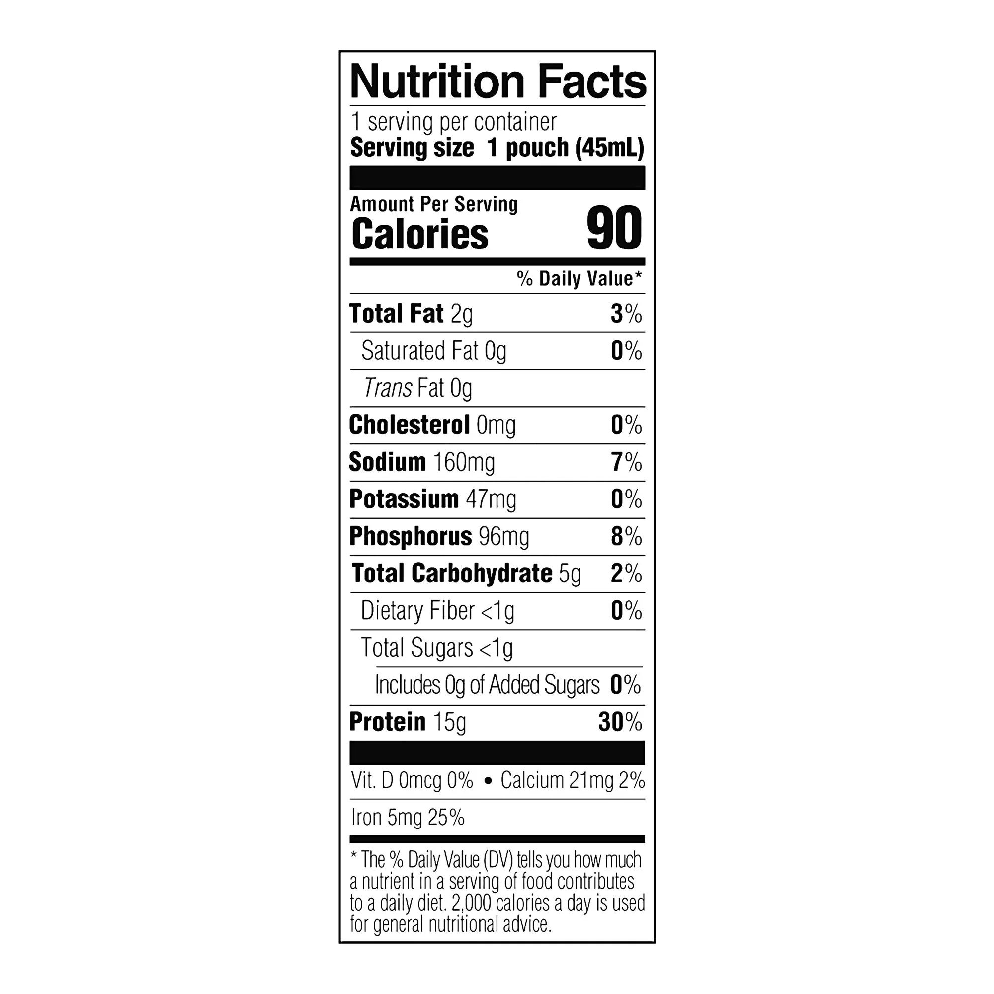 Medtrition/National Nutrition ProSource TF Free Tube Feeding Formula, 1.5-ounce Pouch (100/CS) - Image 3