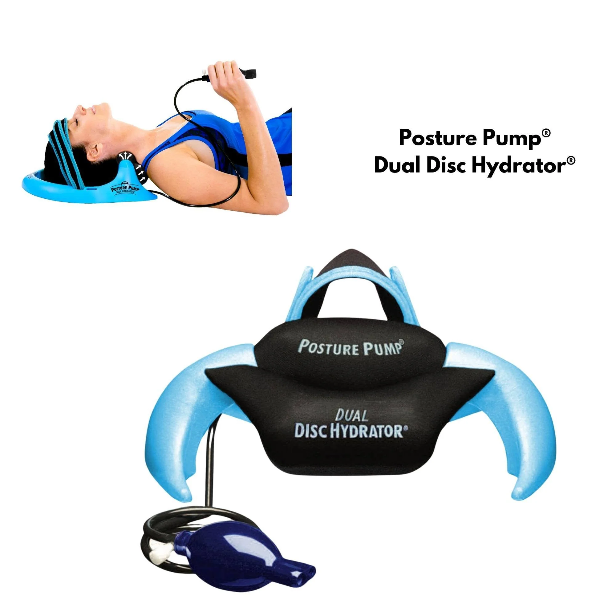 Posture Pro Inc Posture Pump Cervical Dual Disc Hydrator Cervical & Thoracic Traction (12/CS) - Image 5
