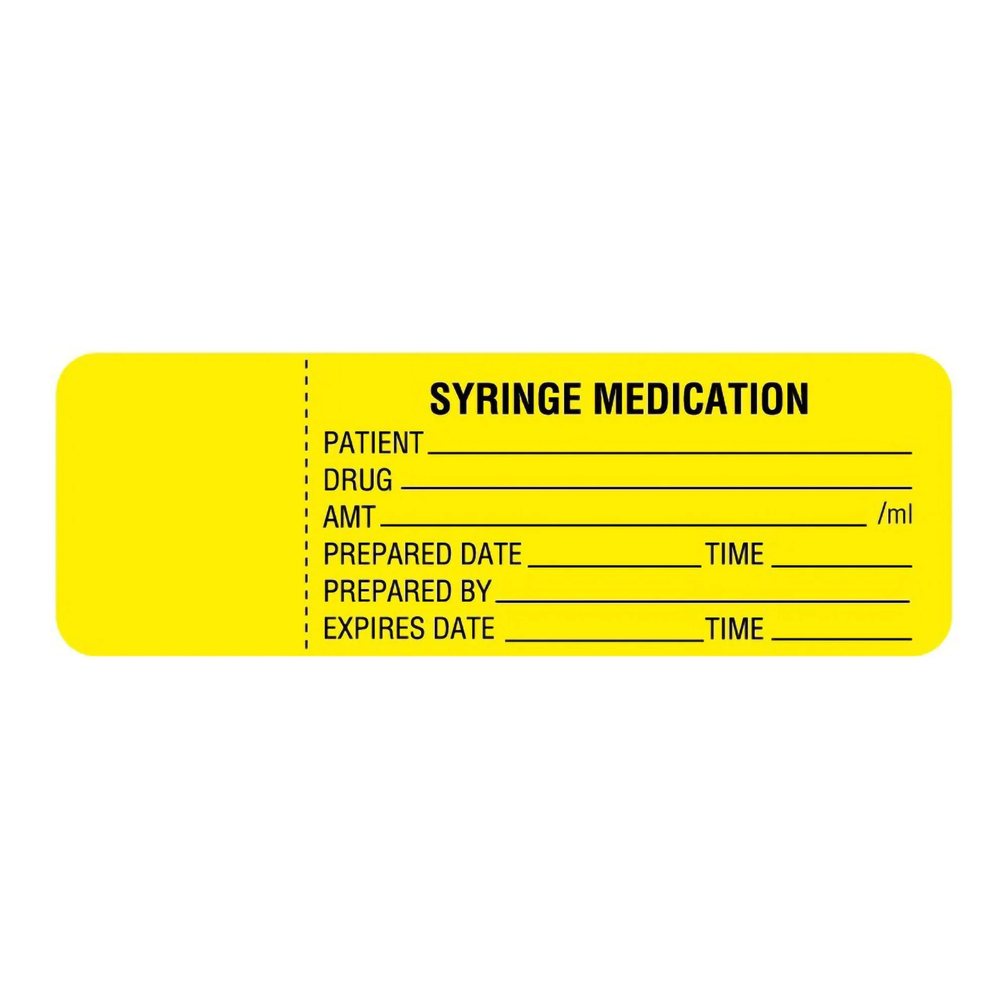 United Ad Label UAL Irrigation Solution/Medication Label, 3 x 1 Inch
