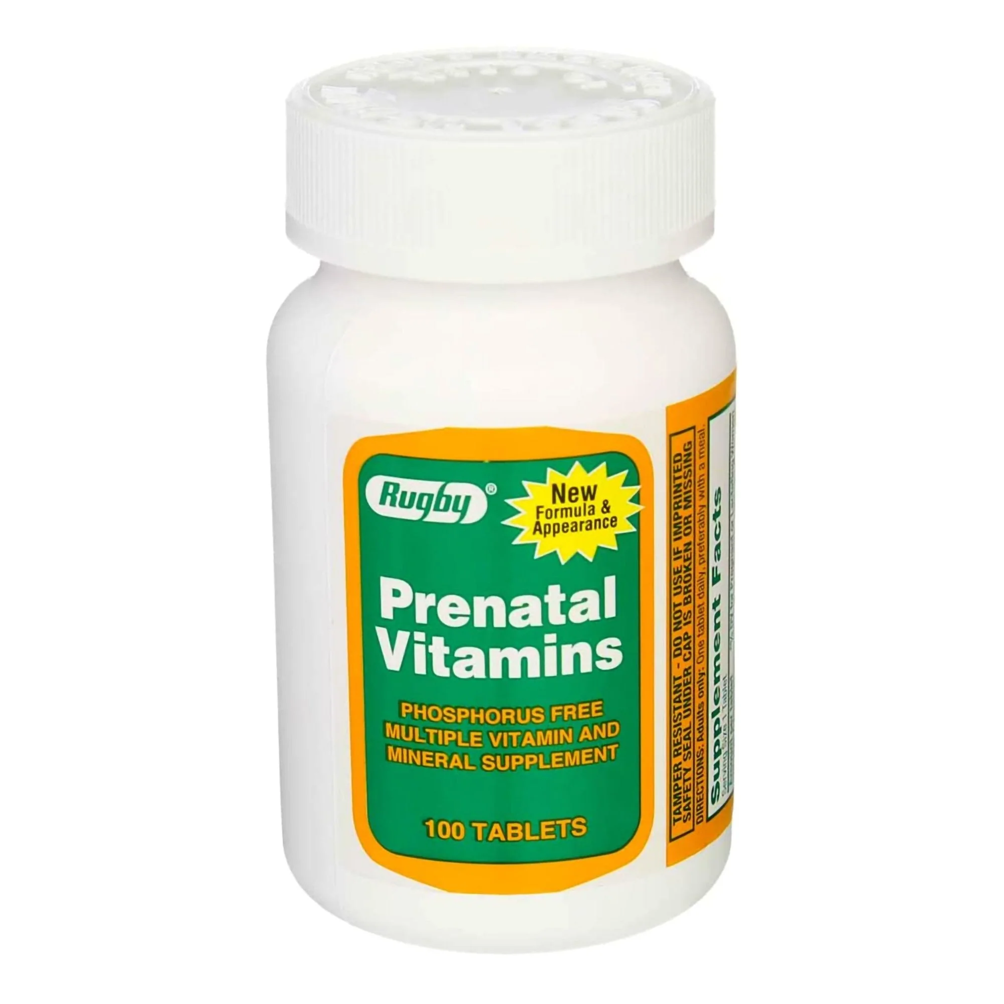 Major Pharmaceuticals Rugby Prenatal Multiple Vitamin and Mineral Supplement