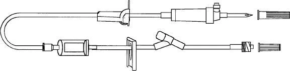 Primary IV Administration Set Vygon Gravity 1 Port 20 Drops / mL Drip Rate 0.2 Micron Filter 84 Inch Tubing Solution Without Flow Regulator