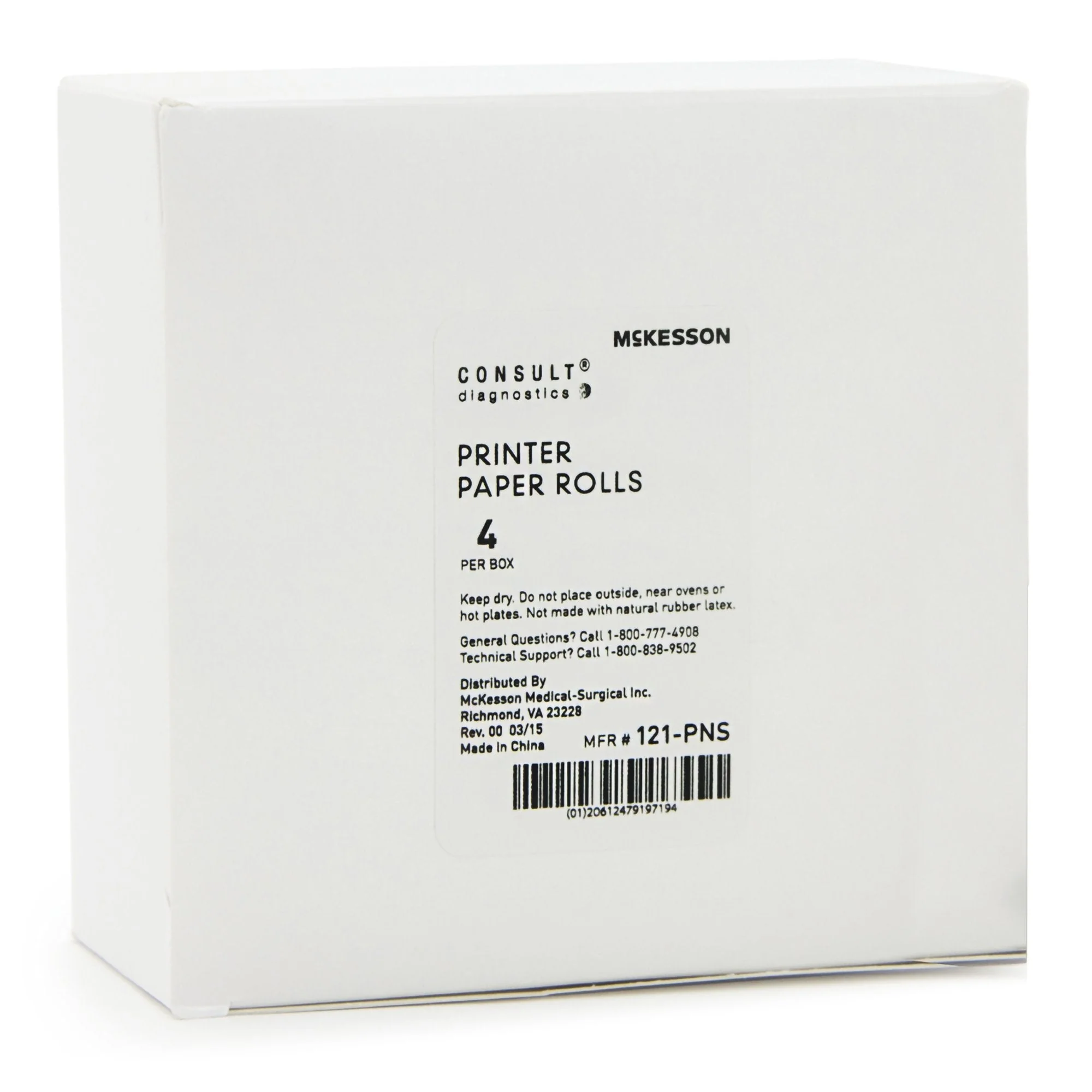 McKesson Brand McKesson Consult Printer Paper Rolls (200/CS) - Image 3