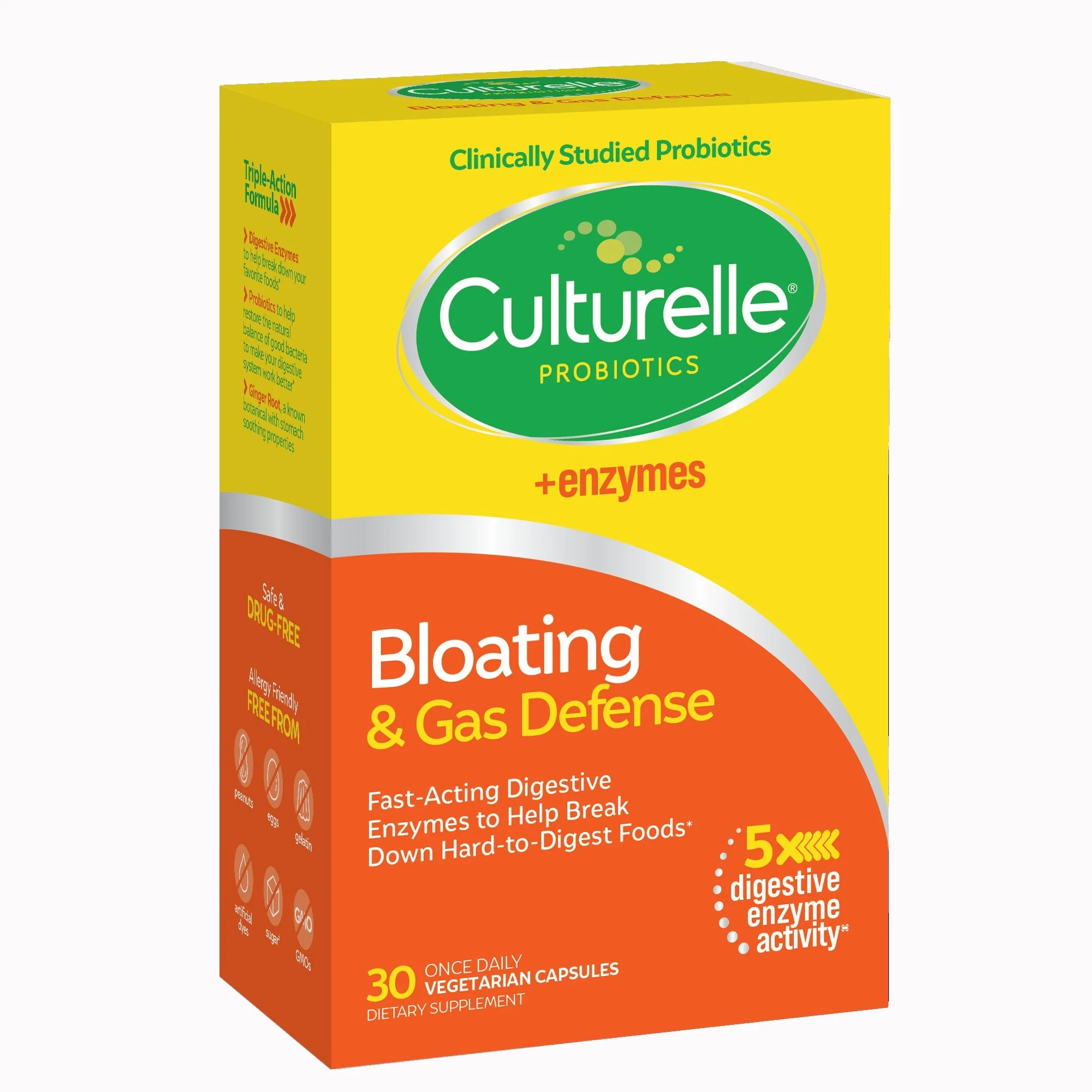i-Health Inc Culturelle Bloating & Gas Defense Capsules (24/CS) - Image 2