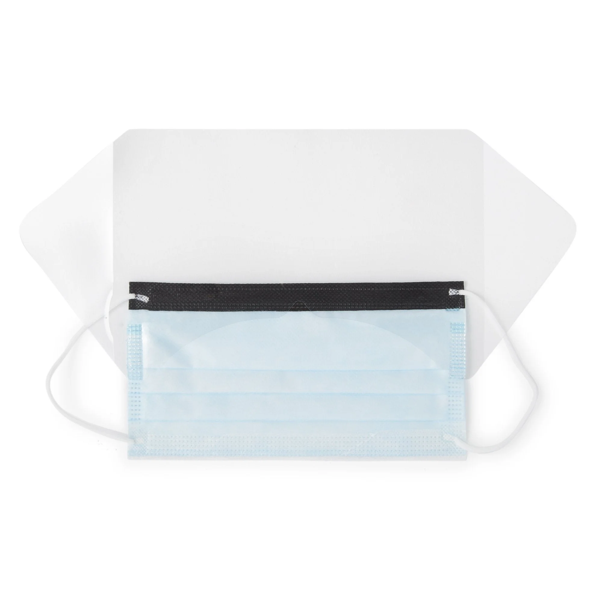 McKesson Brand McKesson Procedure Mask with Eye Shield (100/CS) - Image 2