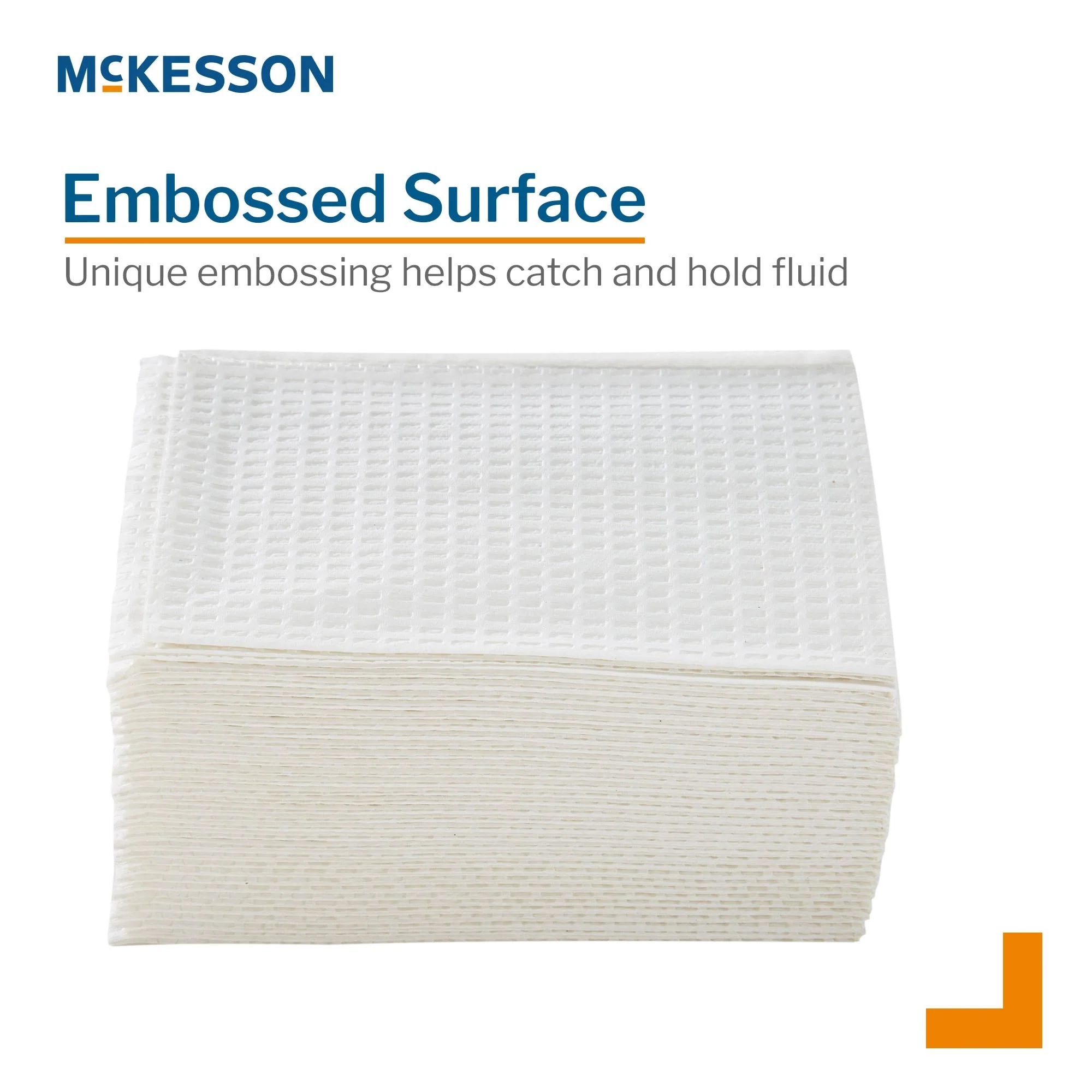 McKesson Brand McKesson Deluxe White Procedure Towel, 13 x 18 Inch (250/CS) - Image 3
