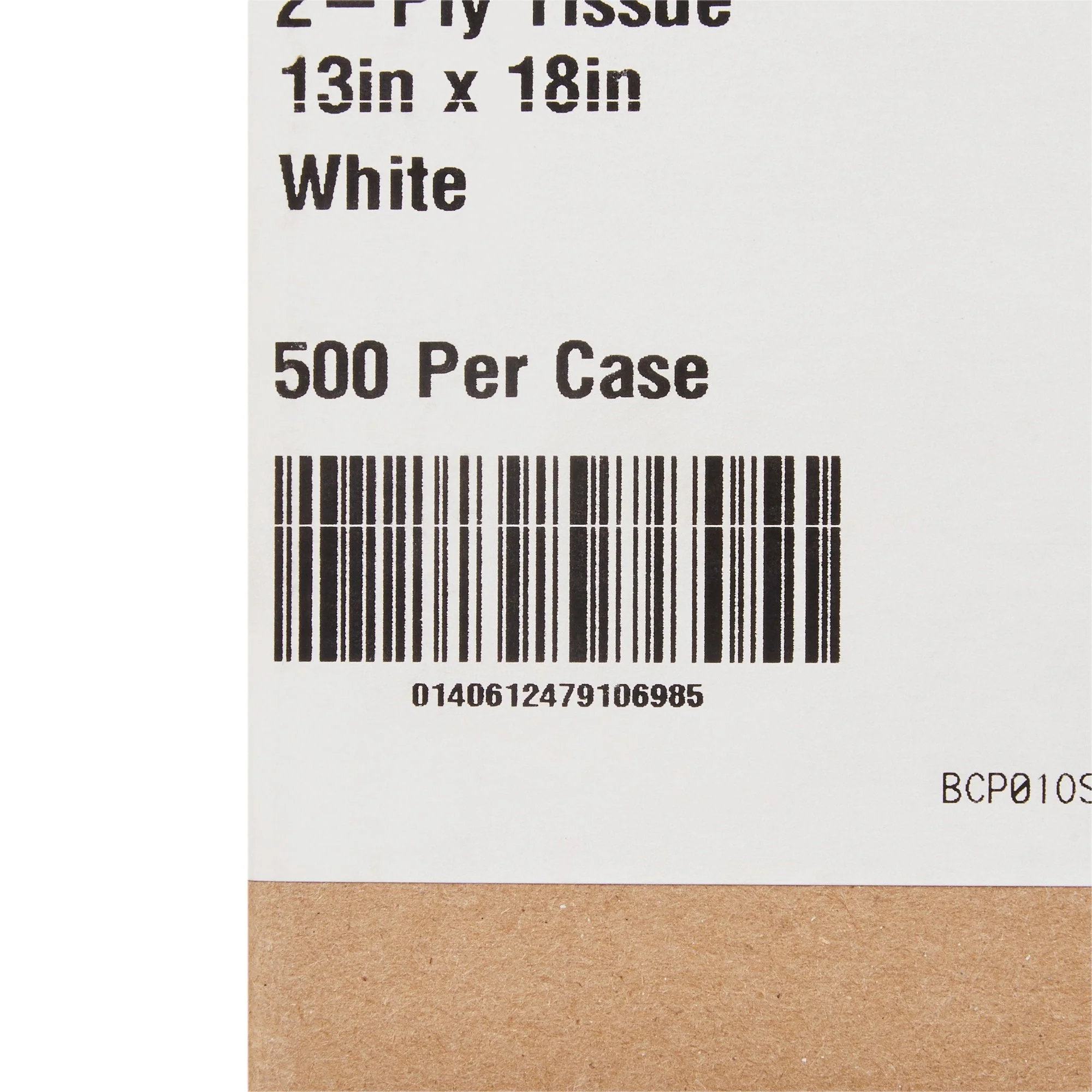 McKesson Brand McKesson Economy Nonsterile White Procedure Towel, 13 x 18 Inch (500/CS) - Image 5