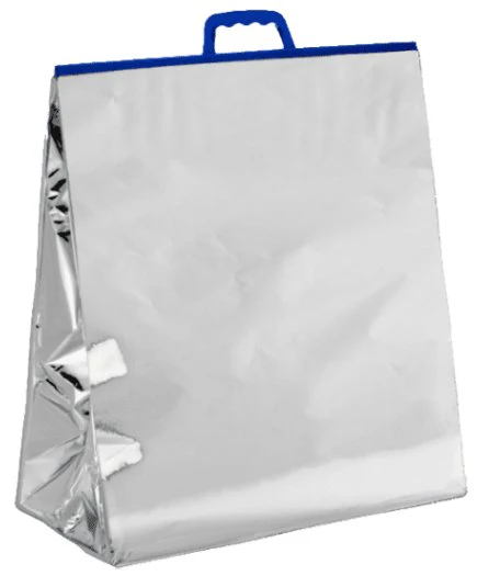 Coldkeepers LLC Reclosable Thermal Bag 7-1/2 X 13 X 19 Inch Mylar / Plastic Silver Snap Closure (50/CS)