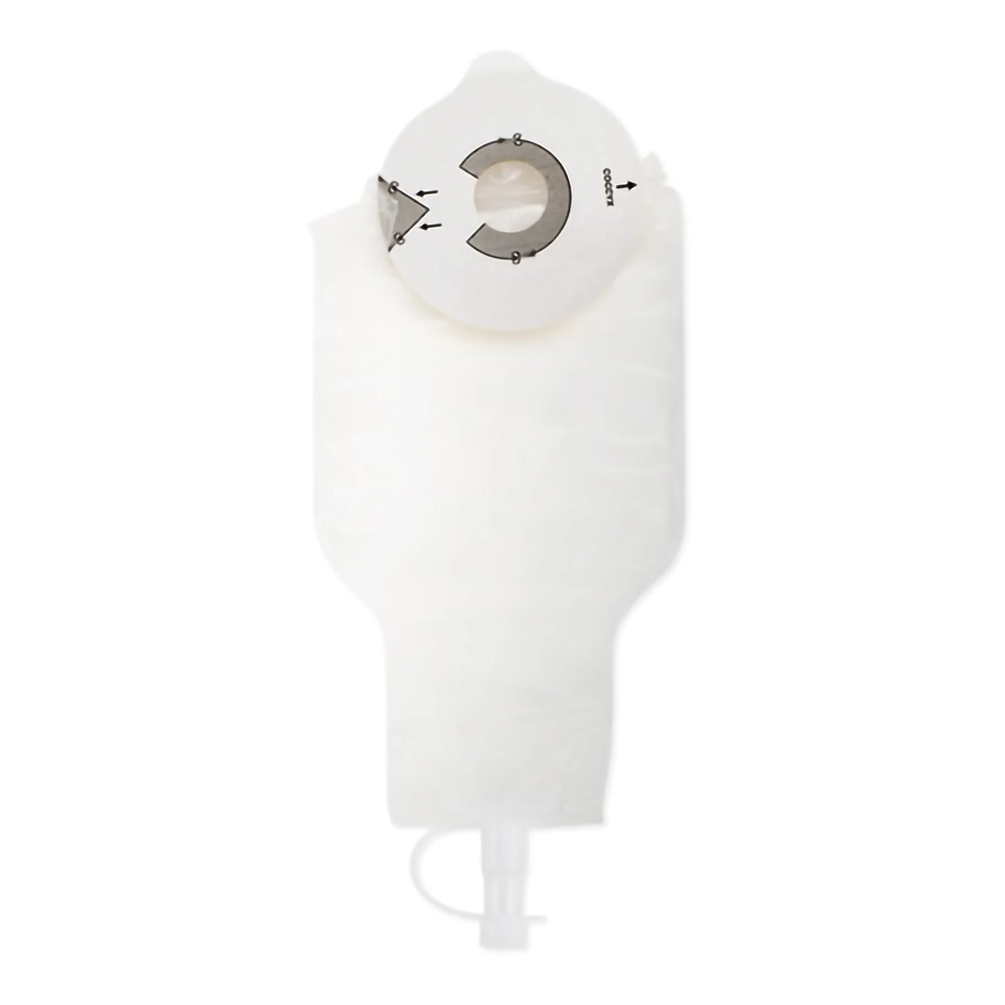 Hollister Flextend One-Piece Opaque Rectal Collection Pouch with SoftFlex, 12-Inch Length (10/BX) - Image 3