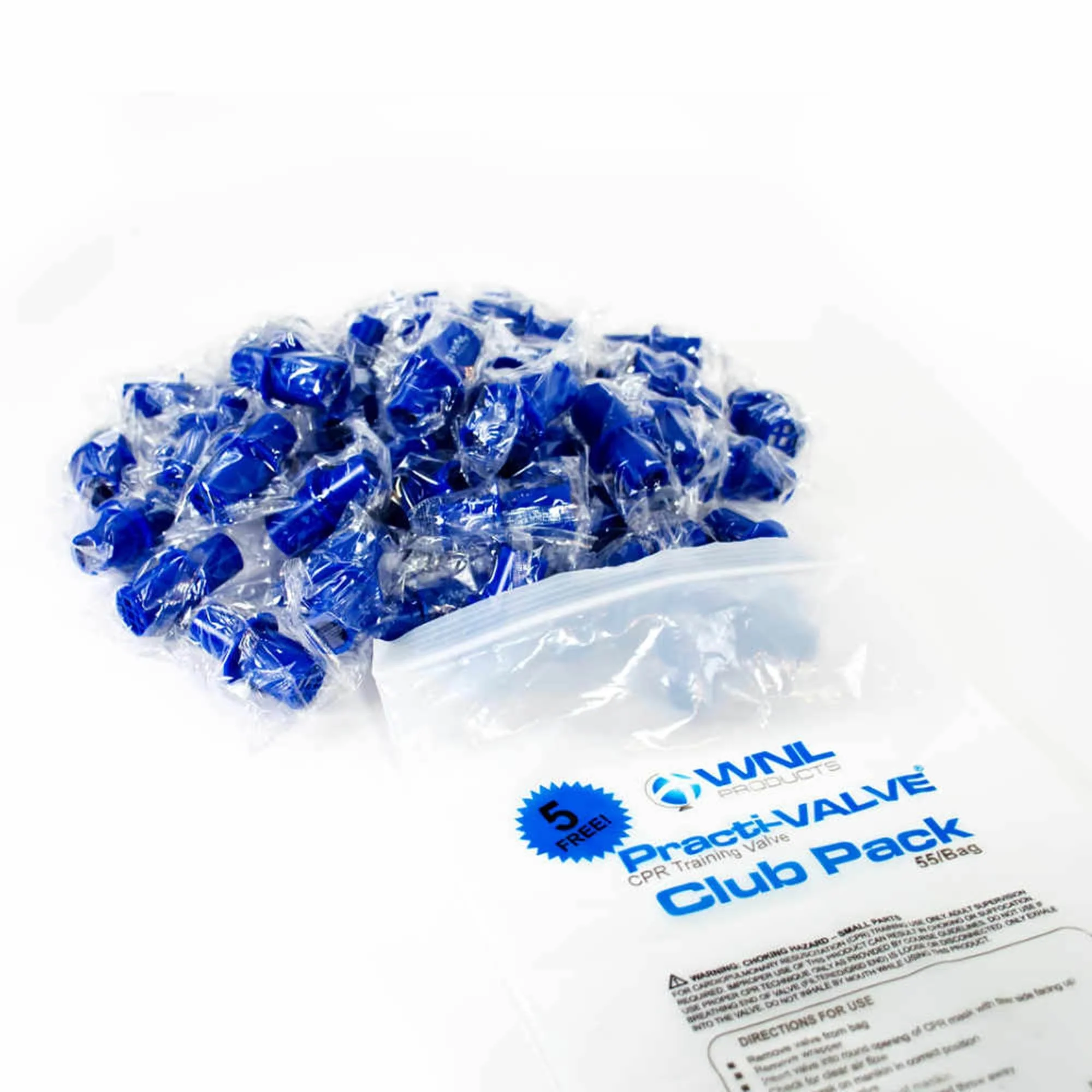 Work N Leisure Products Inc Replacement Training CPR Valve Practi-Valve (55/BG) - Image 3