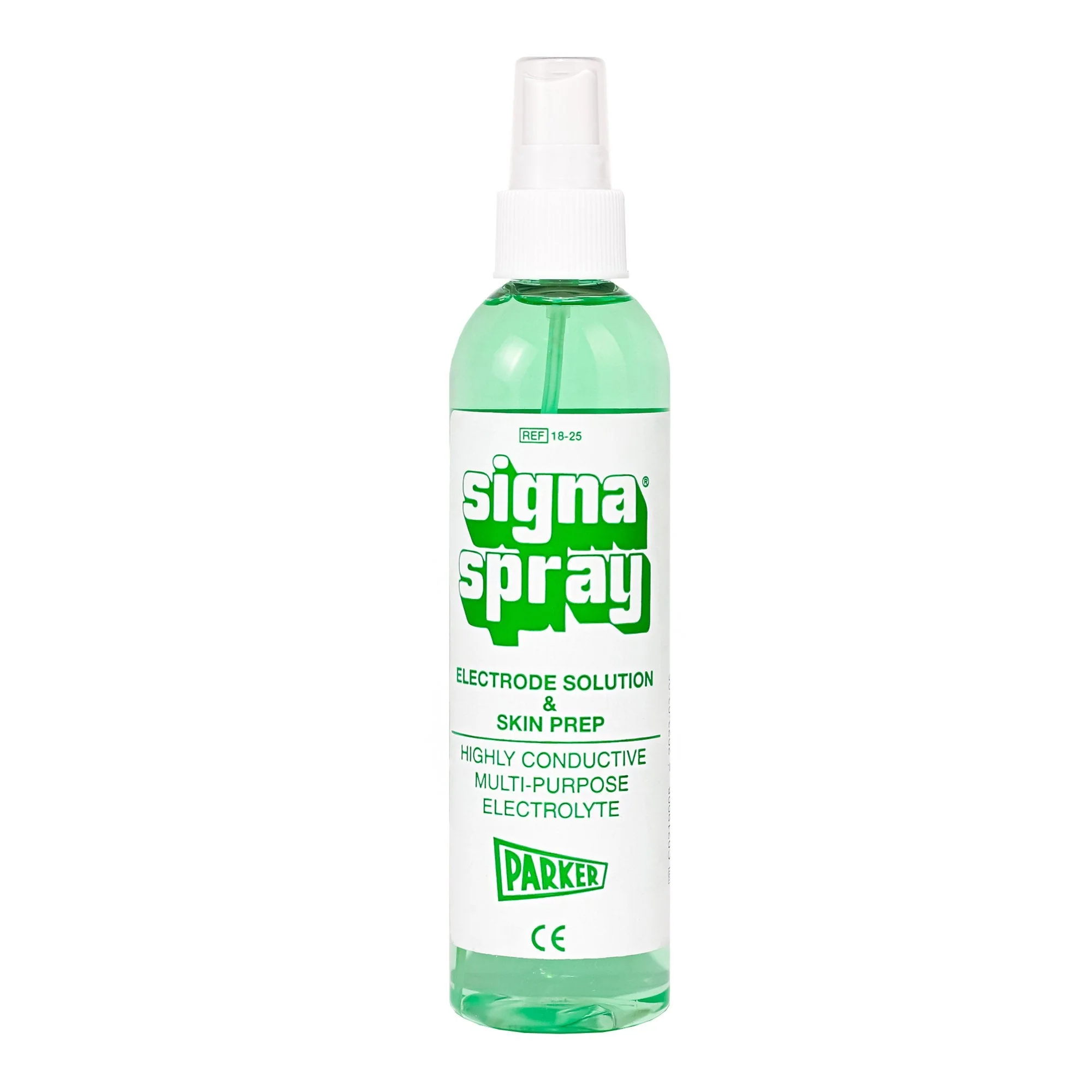 Parker Labs Signaspray Electrode Solution & Skin Prep, 250 mL Clear Spray Dispenser Bottle (72/CS)