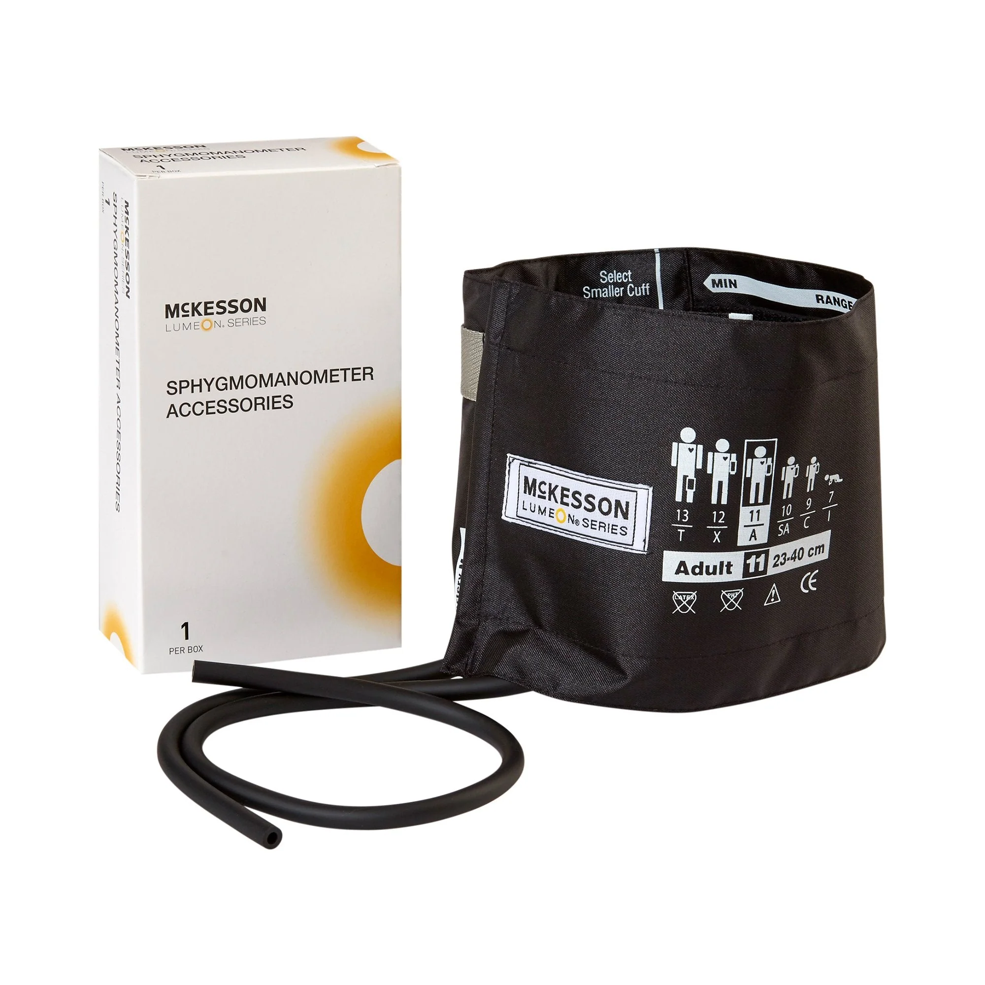 McKesson Brand McKesson Lumeon Blood Pressure Cuff, Two-Tube Bladder (15/CS)