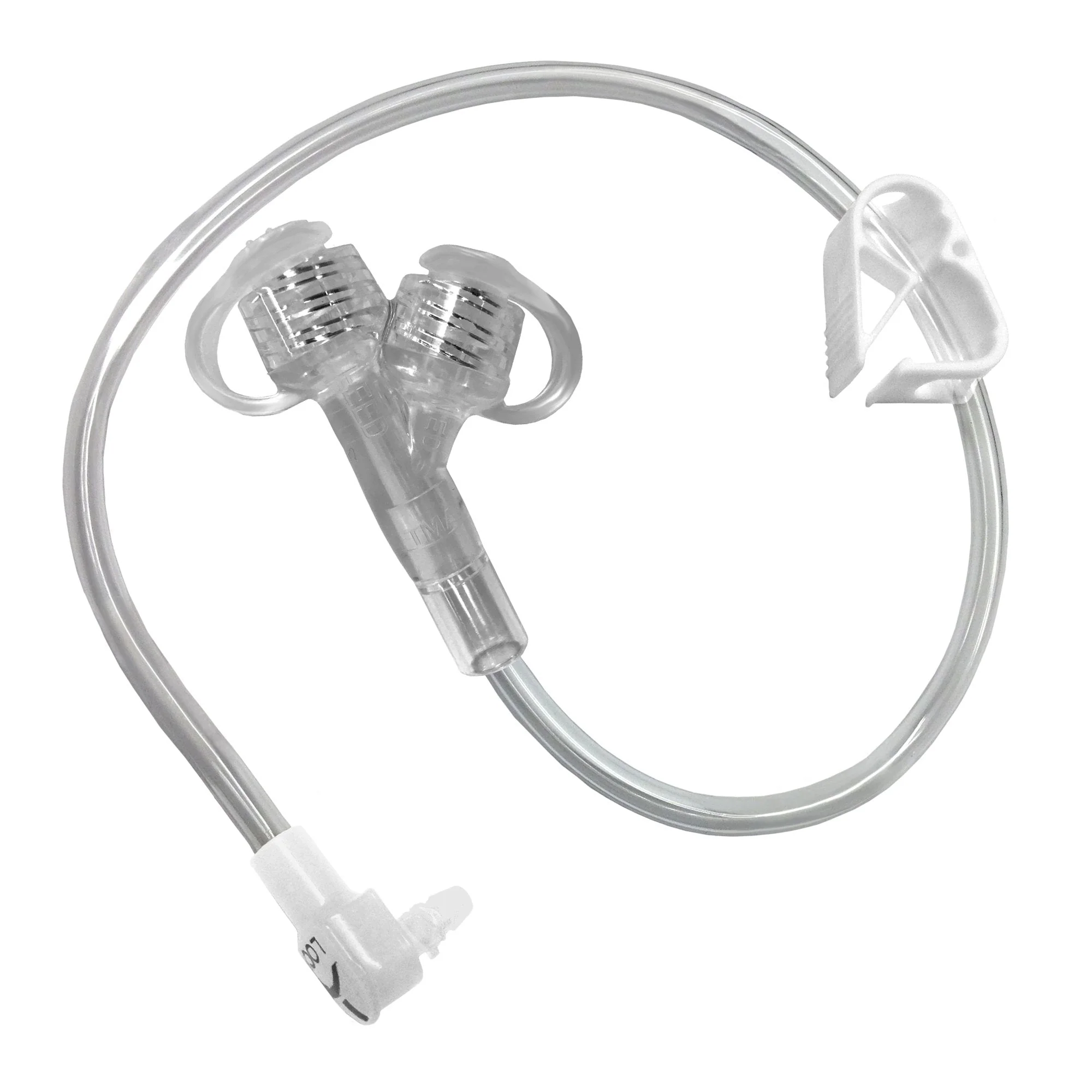 Right Angle Connector with Male ENFit and TRN203 G-JET 12 Inch